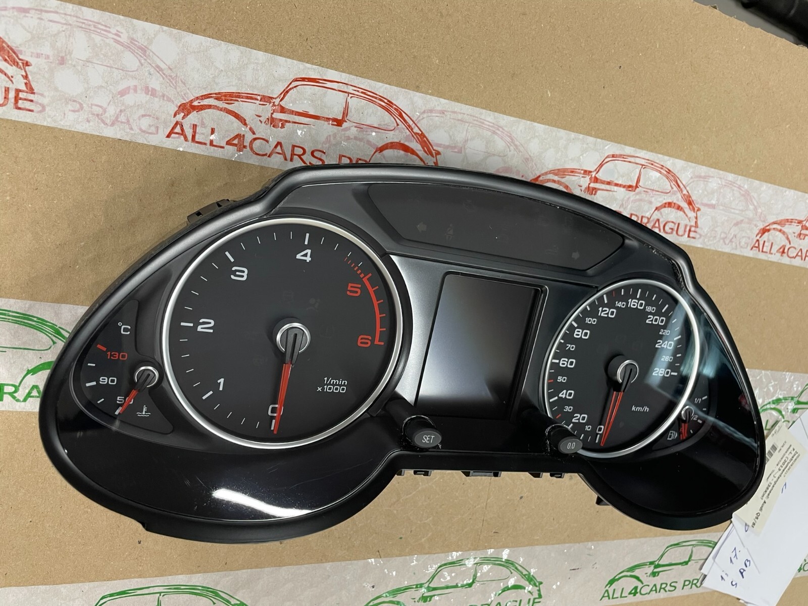 8R0920930B AUDI Q5 TACHO KOMBIINSTRUMENT 8R0920930B FAST NEU VOM TEST WAGEN 36KM - Obrázek 16