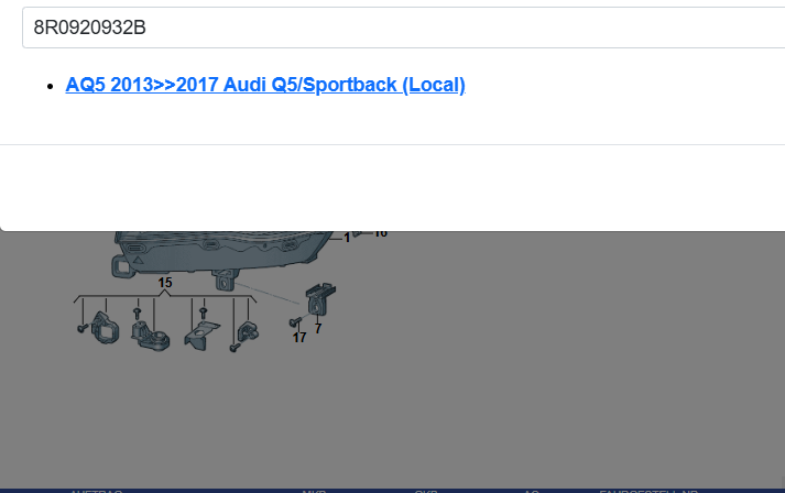 8R0920930B AUDI Q5 TACHO KOMBIINSTRUMENT 8R0920930B FAST NEU VOM TEST WAGEN 36KM - Obrázek 5