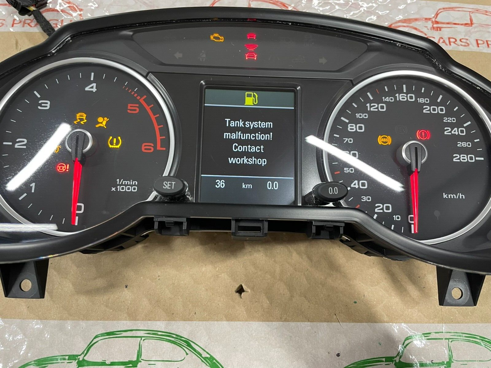 8R0920930B AUDI Q5 TACHO KOMBIINSTRUMENT 8R0920930B FAST NEU VOM TEST WAGEN 36KM - Obrázek 8