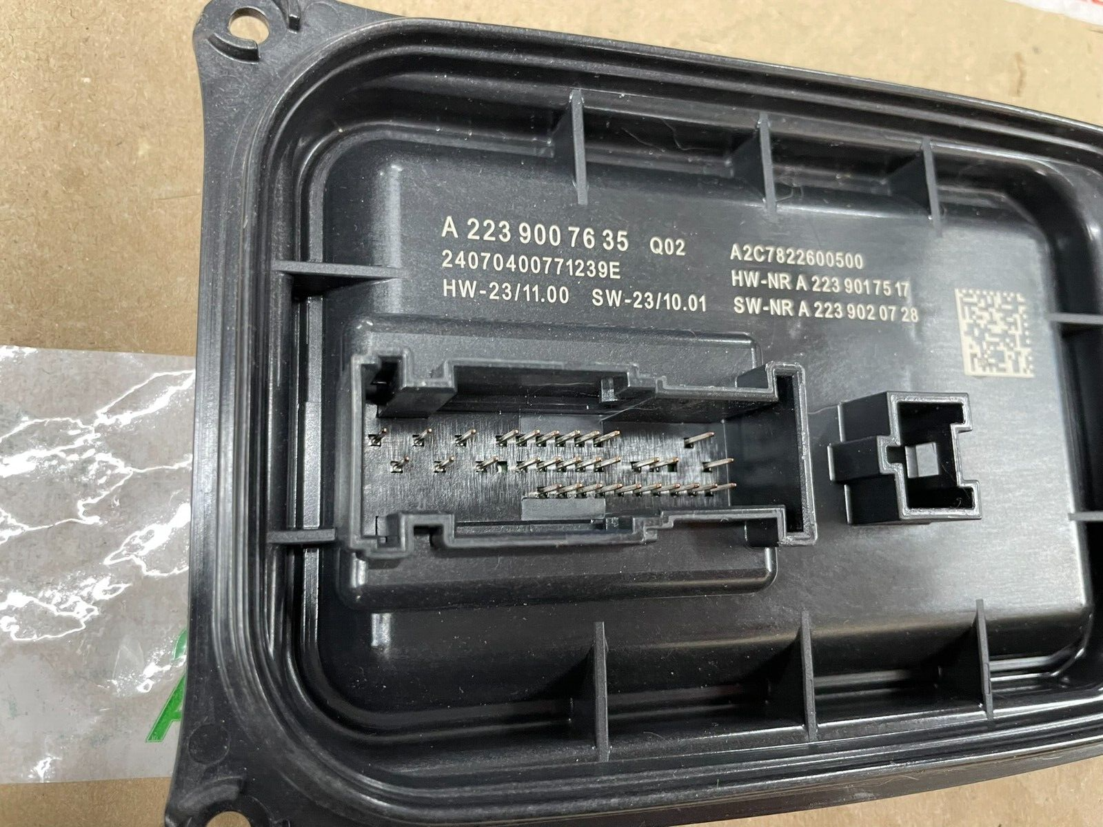 A2239007635 MERCEDES-BENZ C LED SCHEINWERFER STEUERGERÄT A2239007635 NEU ORIG. ! - Obrázek 3