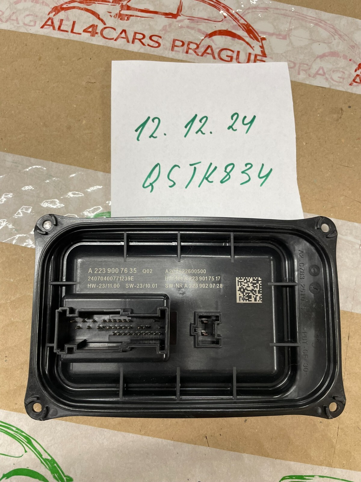 A2239007635 MERCEDES-BENZ C LED SCHEINWERFER STEUERGERÄT A2239007635 NEU ORIG. ! - Obrázek 10