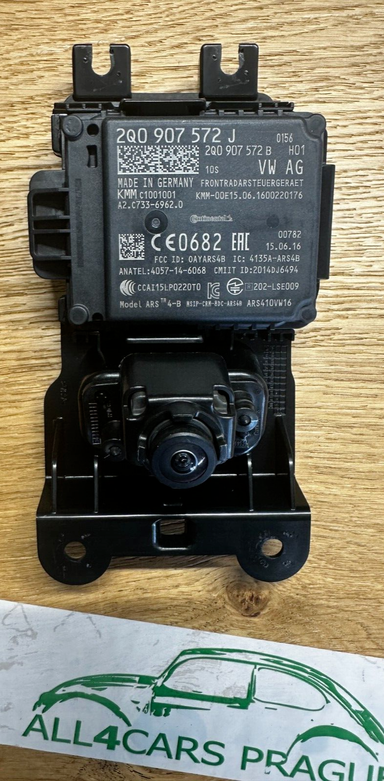 ACC RADAR SKODA KODIAQ-SKODA KAROQ ACC RADAR 2Q0907572J + KAMERA 5Q0980546A NEU! - Obrázek 3