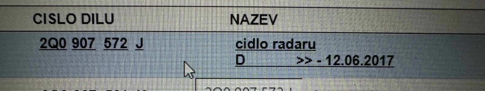 ACC RADAR SKODA KODIAQ-SKODA KAROQ ACC RADAR 2Q0907572J + KAMERA 5Q0980546A NEU! - Obrázek 5