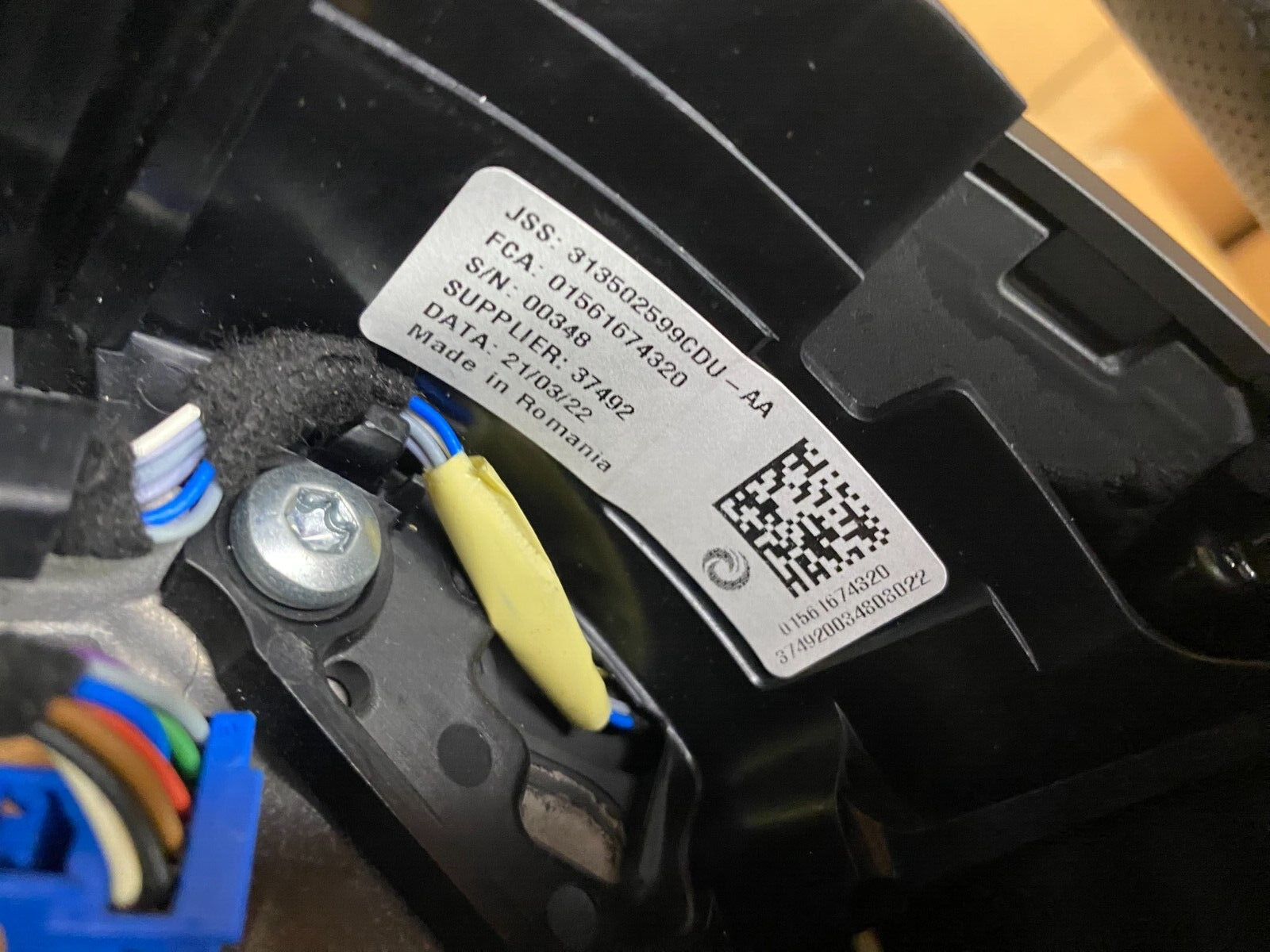 ALFA ROMEO LEDER MULTIFUNKTION SPORTLENKRAD 313502599CDU-AA ORIGINAL - Obrázek 11