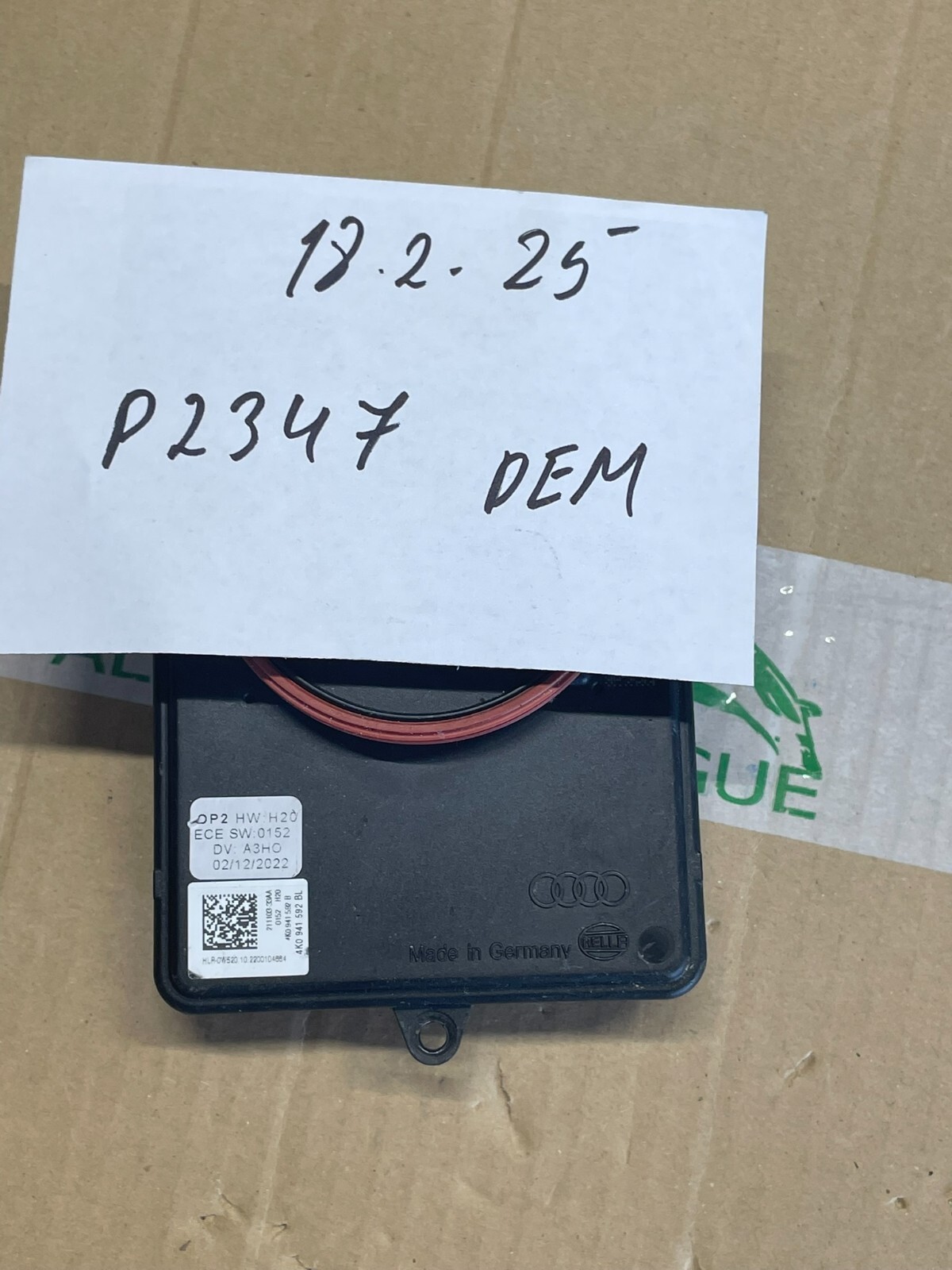 AUDI A3 Q4-ETRON SCHEINWERFER STEUERGERÄT 4K0941592BL DEMONT V NEU SCHEINWERFER - Obrázek 13