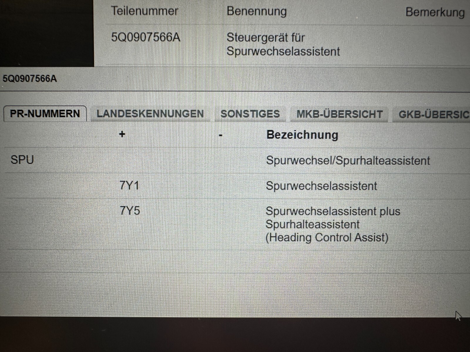 AUDI A3/S3/RS3 STEUERGERÄT SPURWECHSELASSISTENT 5Q0907566A Fast Neu dem Test Car - Obrázek 6