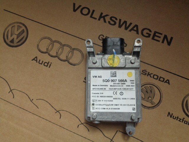 AUDI A3/S3/RS3 STEUERGERÄT SPURWECHSELASSISTENT 5Q0907566A Fast Neu dem Test Car