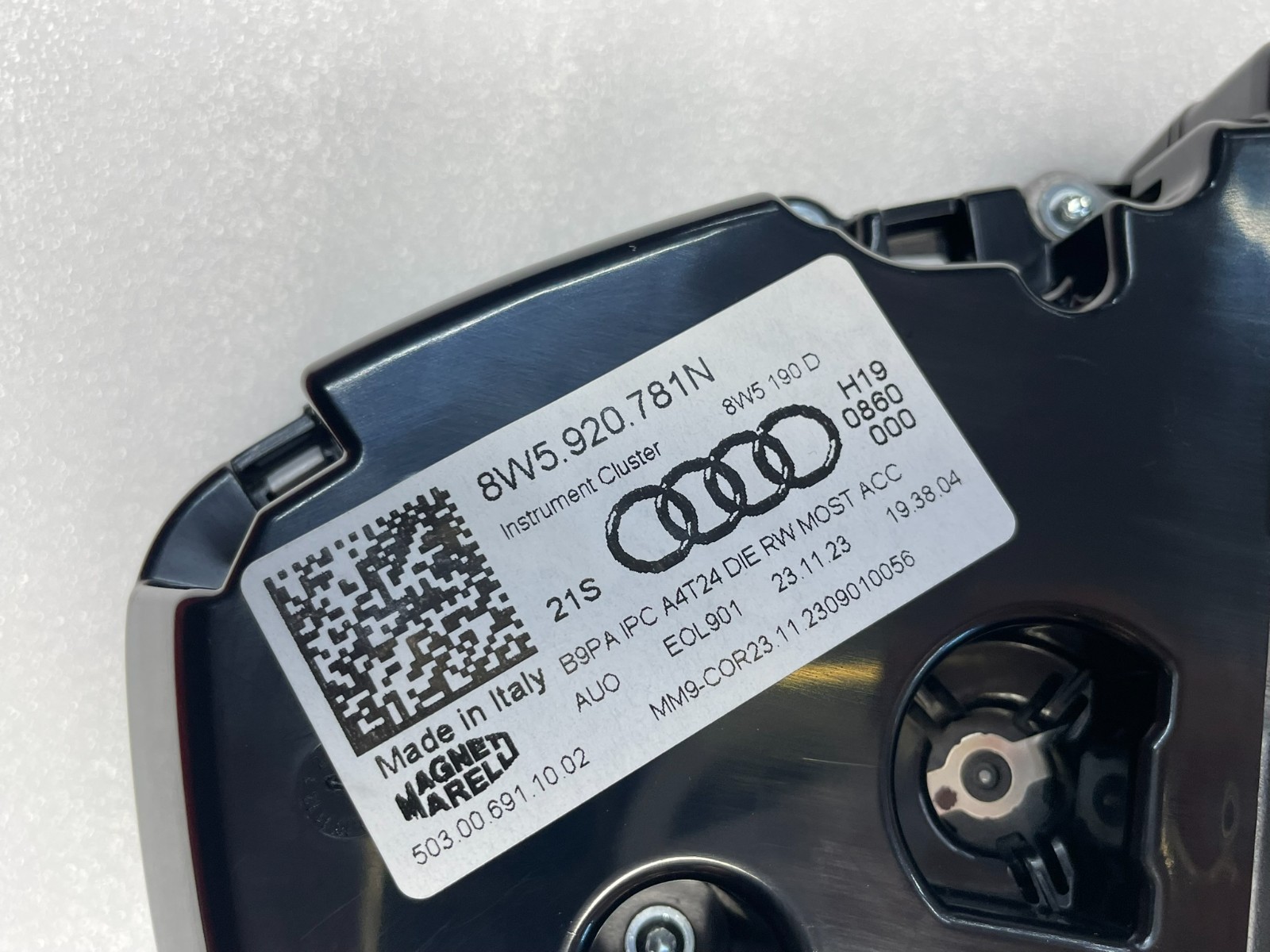 AUDI A4 , AUDI A5 8W TACHO TACHOMETER KOMBIINSTRUMENT 8W5920781N ORIG. NEU 0 KM! - Obrázek 3