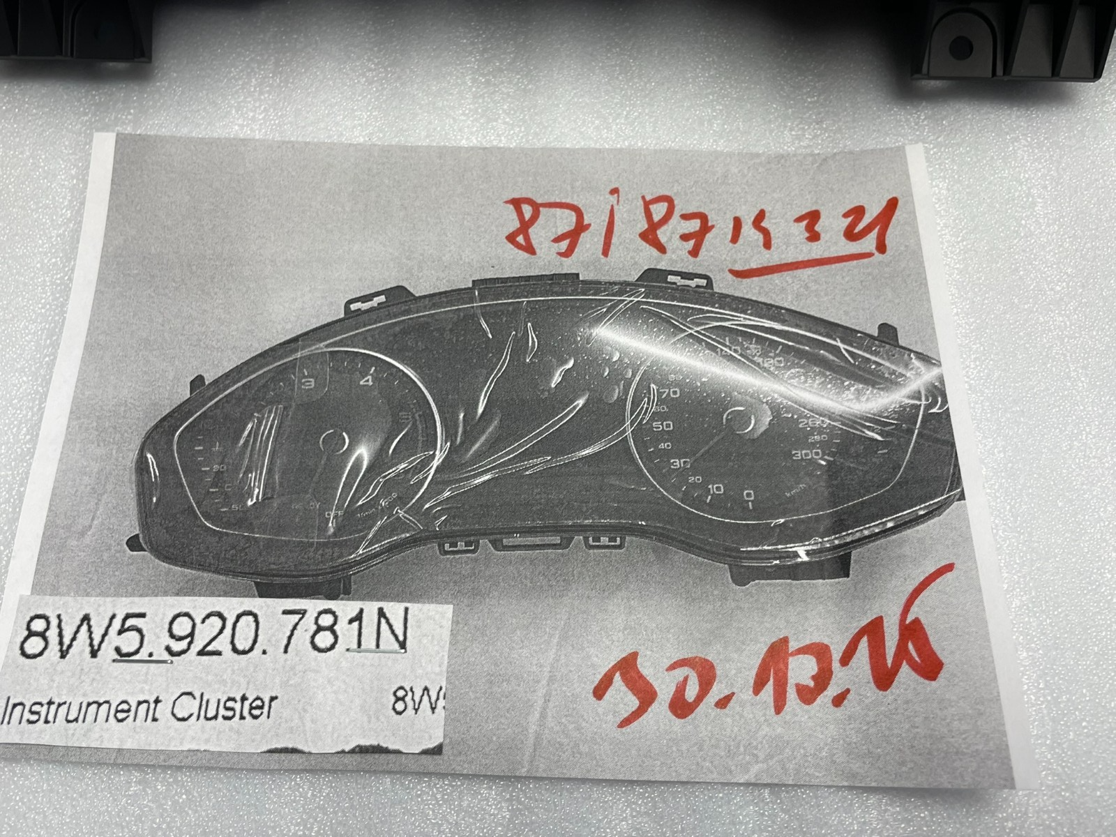 AUDI A4 , AUDI A5 8W TACHO TACHOMETER KOMBIINSTRUMENT 8W5920781N ORIG. NEU 0 KM! - Obrázek 21