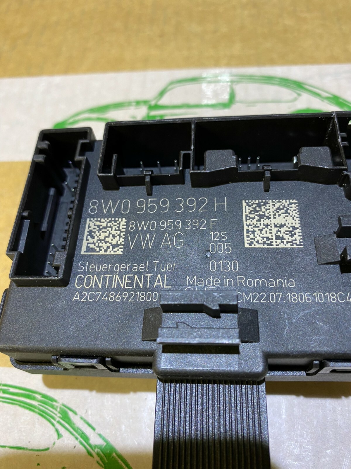 AUDI A4/S4/RS4, A5/S5/RS5 STEUERGERÄT TÜRSTEUERGERÄT 8W0959392H ORIGINAL NEU!! - Obrázek 5