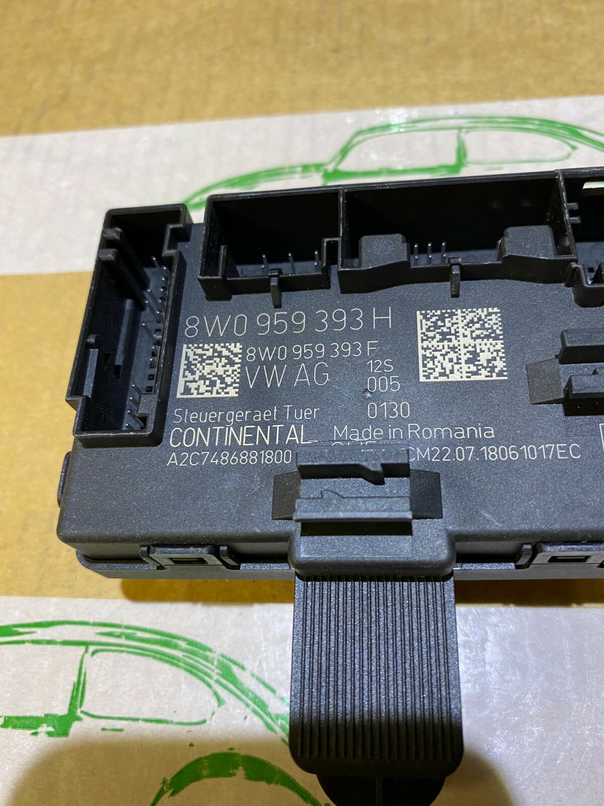 AUDI A4/S4/RS4, A5/S5/RS5 STEUERGERÄT TÜRSTEUERGERÄT 8W0959393H ORIGINAL NEU!! - Obrázek 5