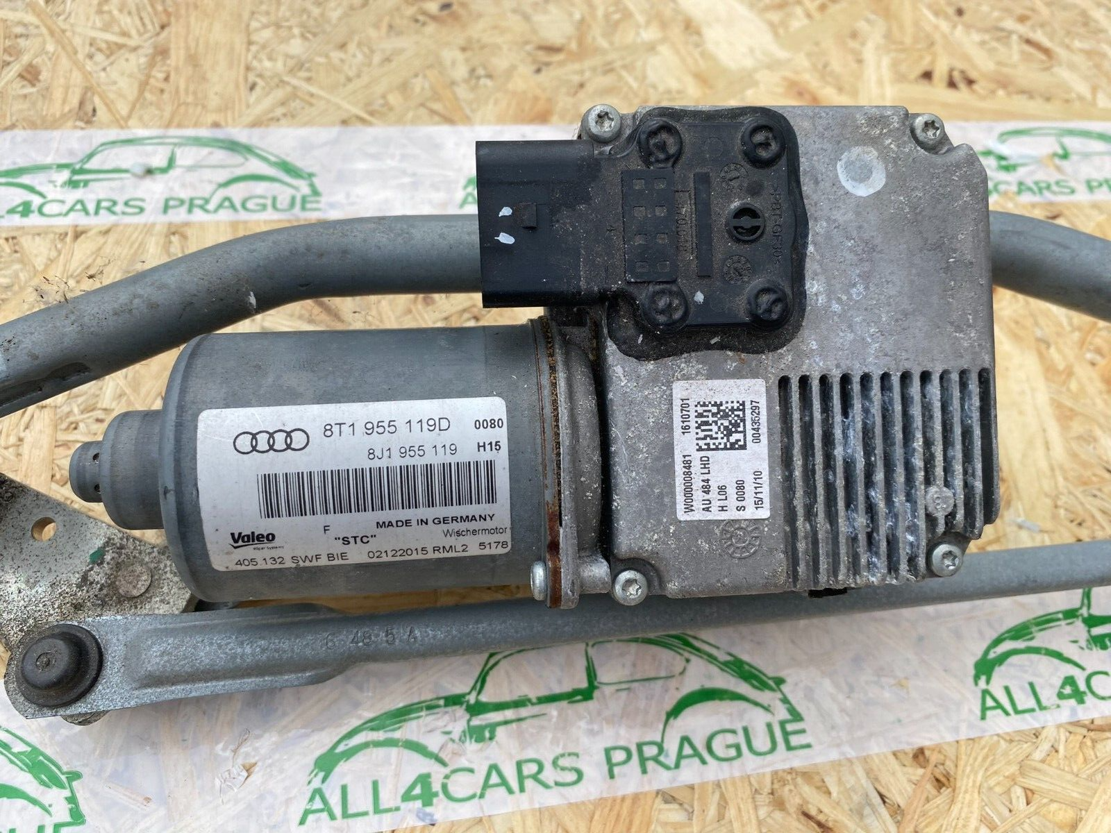 AUDI A5 8T SCHEIBENWISCHERMOTOR SCHEIBENWISCHERSTANGE 8T1955119D 8T1 955 119 D - Obrázek 3