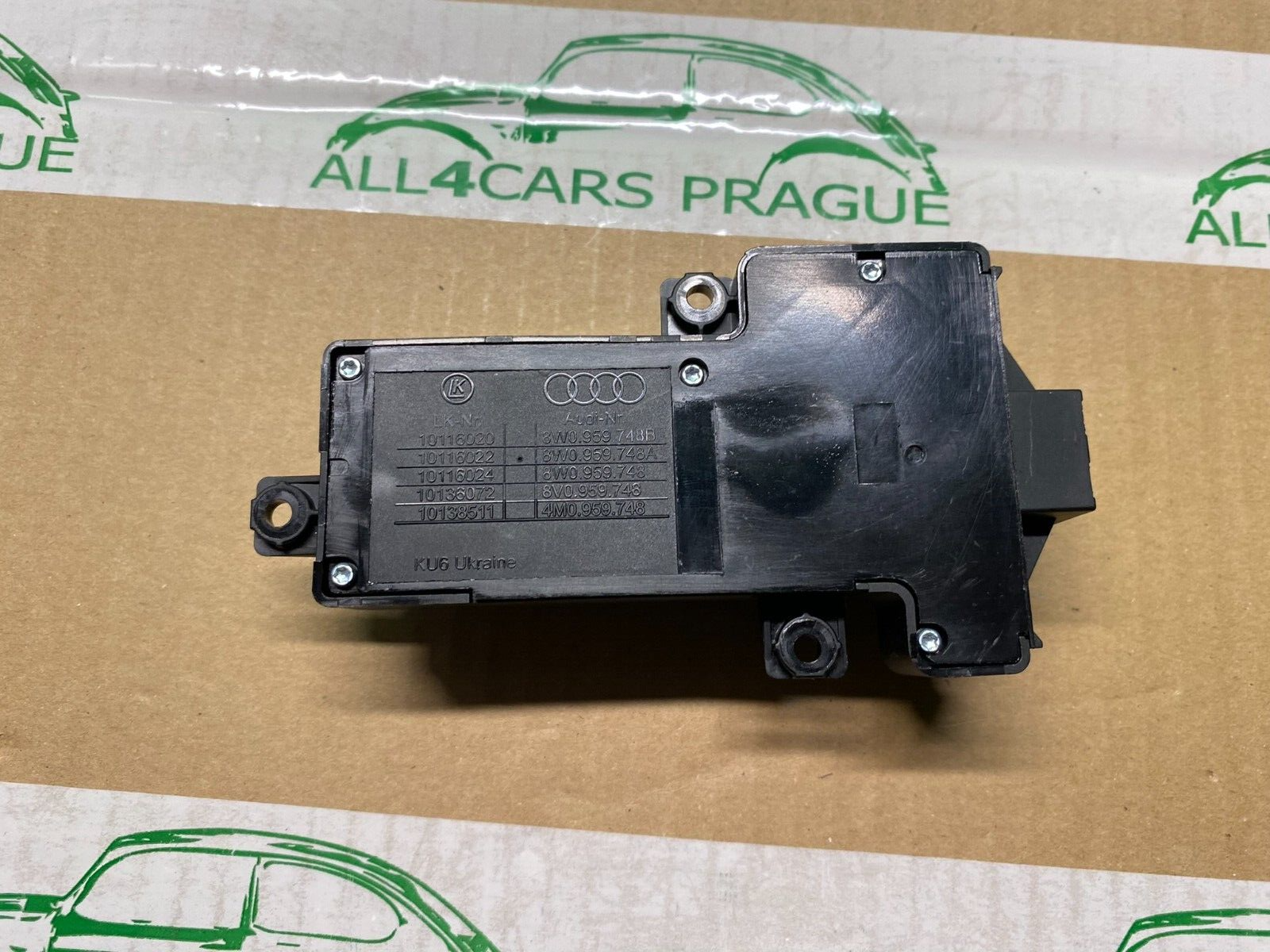 AUDI A5/RS5 SCHALTER FÜR VORDERSITZ VORNE LINKS 8W0959748B ORIGINAL - Obrázek 6