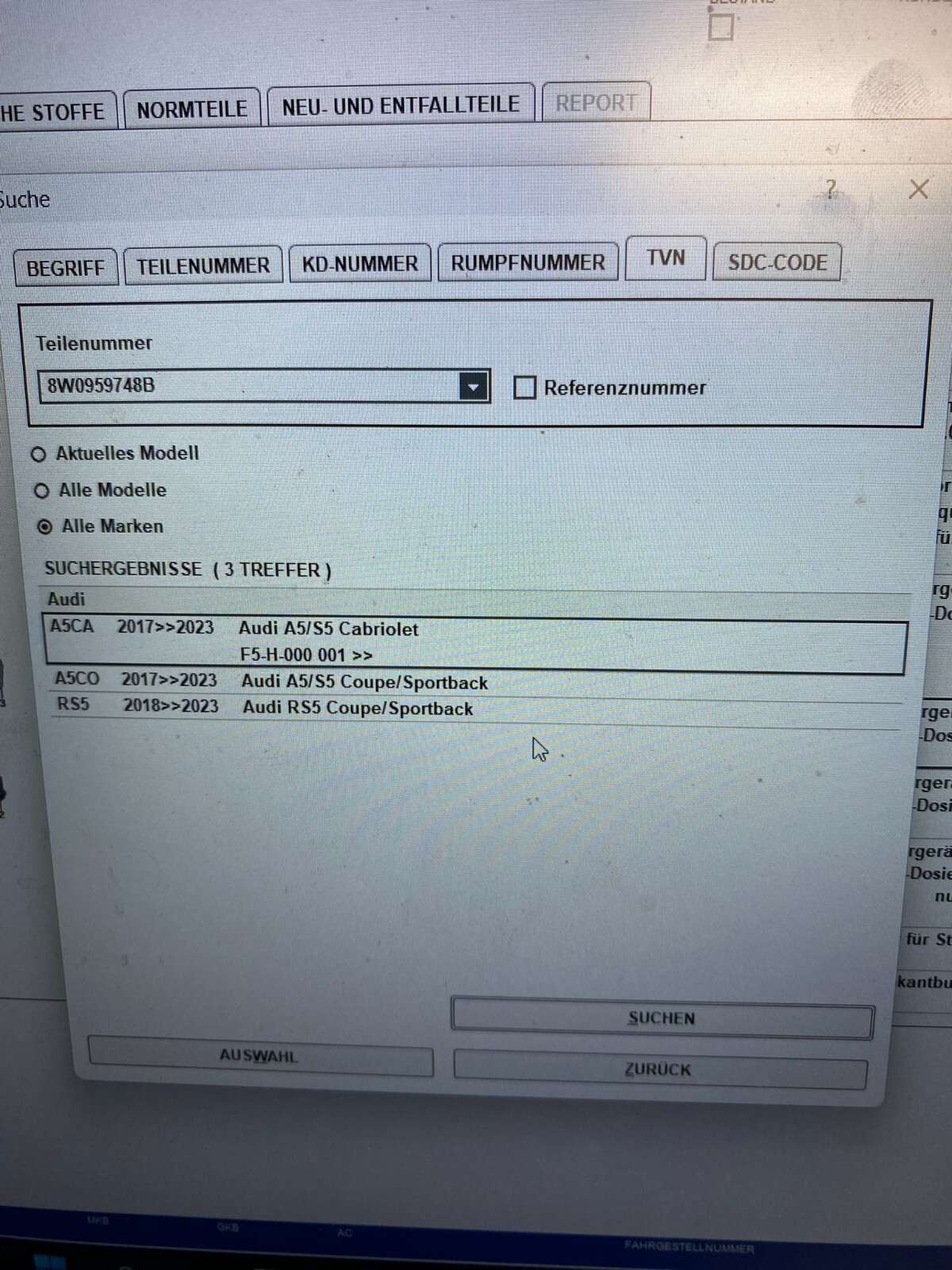 AUDI A5/RS5 SCHALTER FÜR VORDERSITZ VORNE LINKS 8W0959748B ORIGINAL - Obrázek 10