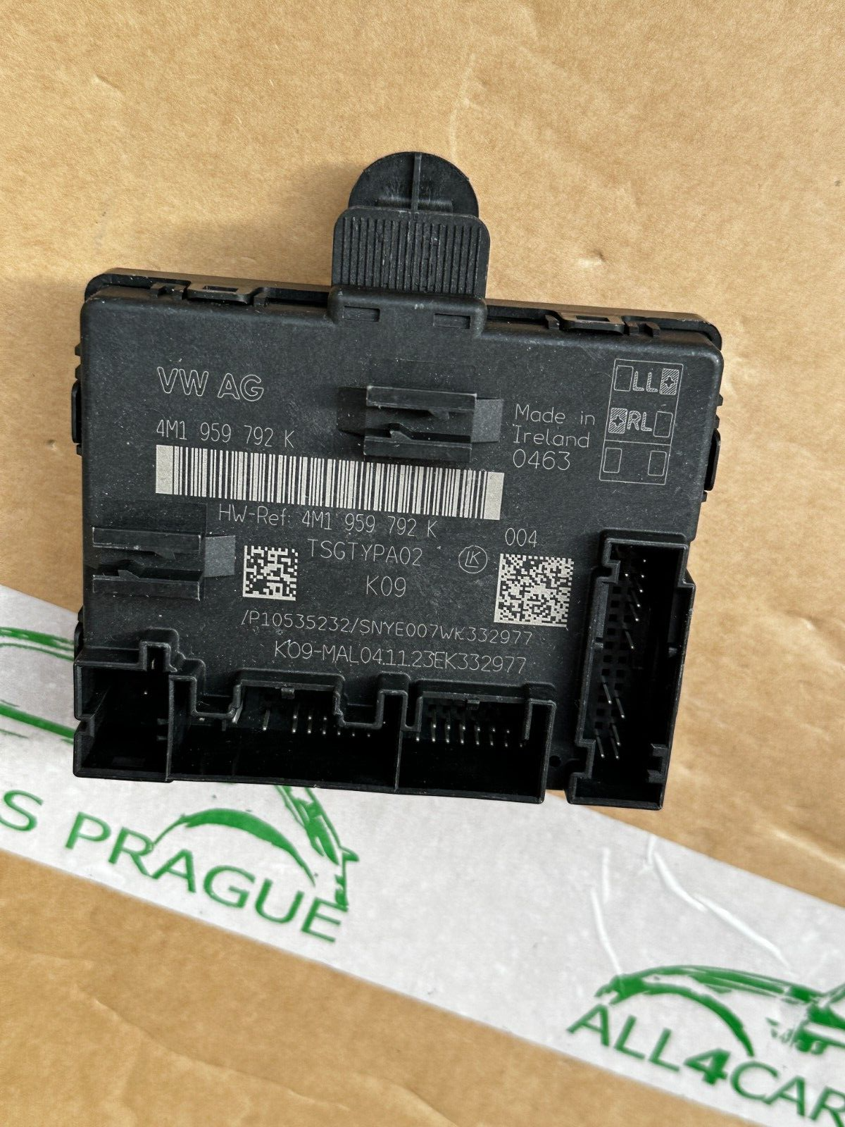 AUDI A6 A7 Q8 E-TRON VW TOUAREG MODUL TÜR STEUERGERÄT 4M1959792K Fast Neu..Orig! - Obrázek 7