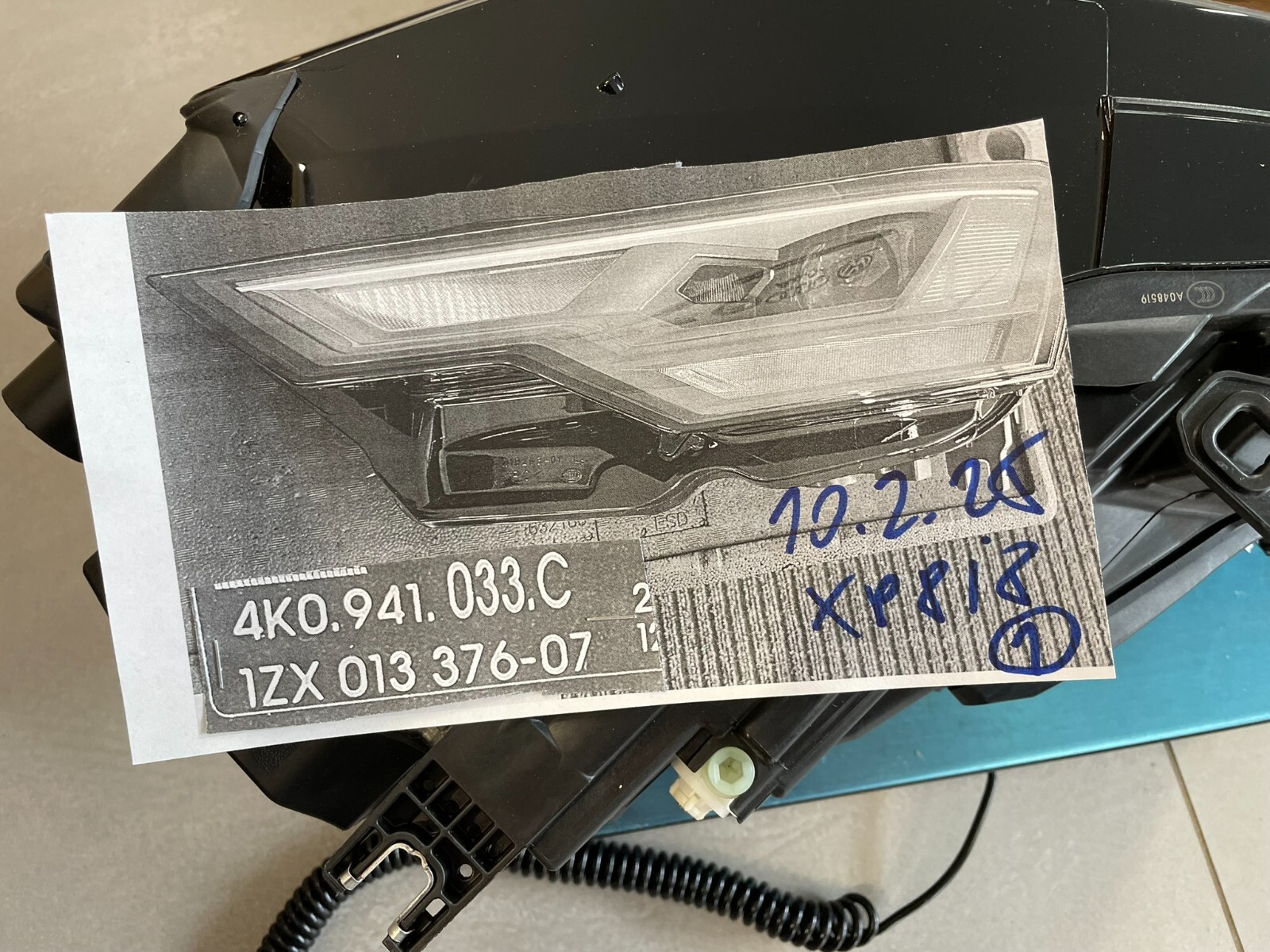 AUDI A6 C8 VOLL LED SCHEINWERFER VORNE LINKS 4K0941033C KOMPLET NEU ORIG. AUDI ! - Obrázek 25