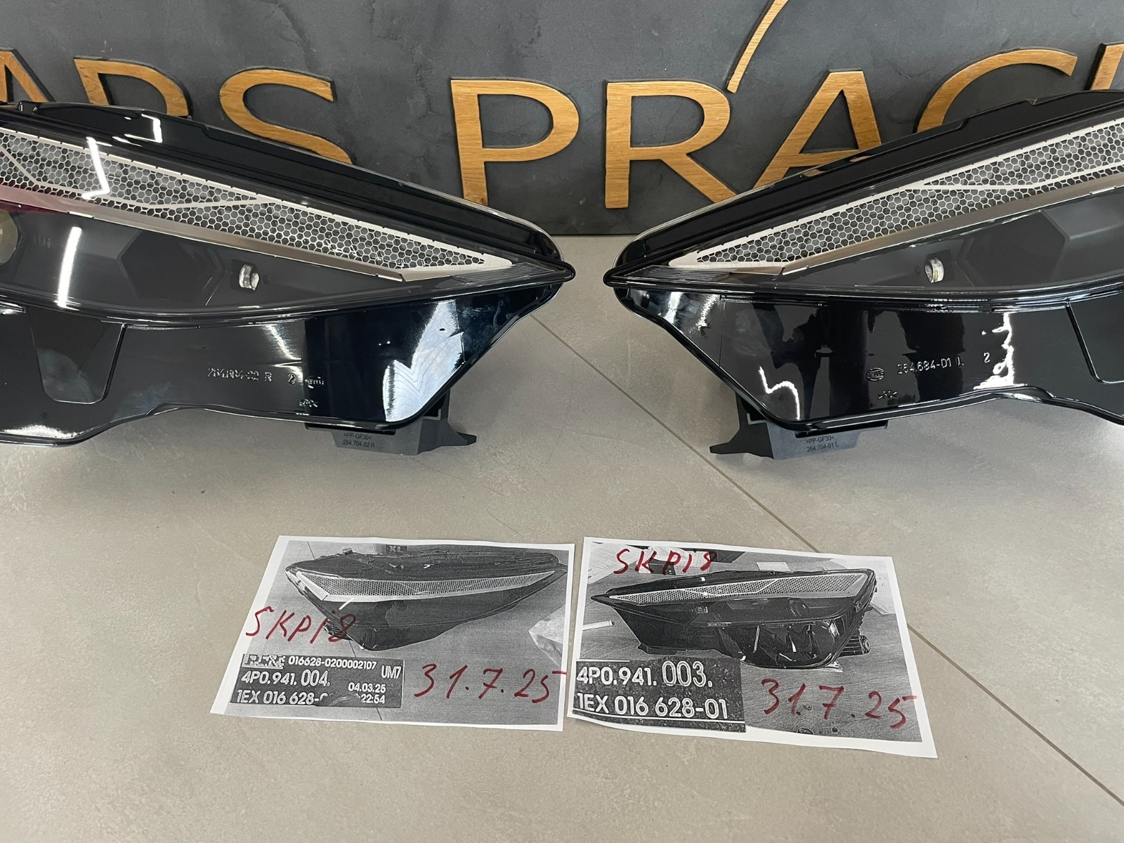 AUDI A6 C9 FRONT SCHEINWERFER LED L+R KOMPLET 4P0941003 + 4P0941004 ORIG NEU ! - Obrázek 24