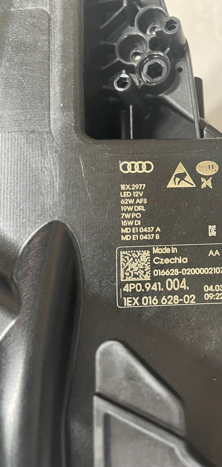 AUDI A6 C9 FRONT SCHEINWERFER LED L+R KOMPLET 4P0941003 + 4P0941004 ORIG NEU ! - Obrázek 6