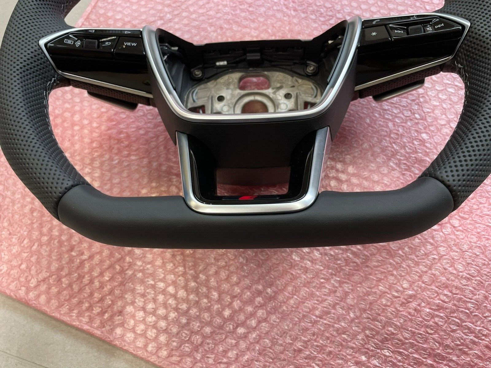 AUDI A6 S6 A7 S7 C8 4K AUDI S SPORT LEDER LENKRAD ABGEFLACHT GELOCHT ORIG.NEU - Obrázek 20