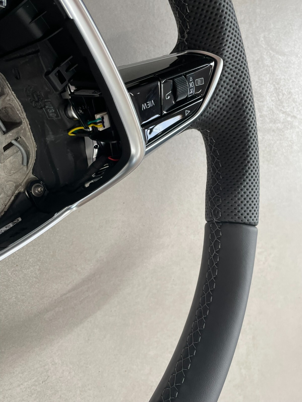 AUDI A6 S6 A7 S7 C8 4K AUDI S SPORT LEDER LENKRAD GELOCHT MIT PADELS NEU ORIG. ! - Obrázek 11