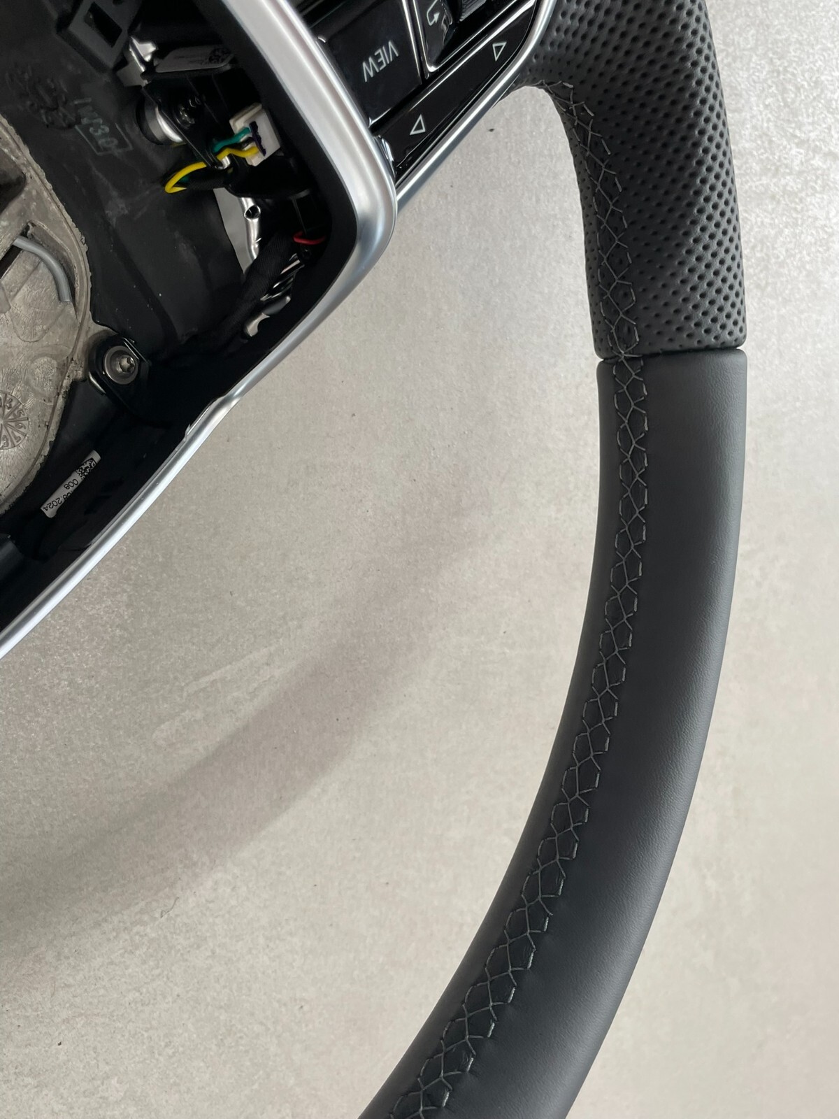 AUDI A6 S6 A7 S7 C8 4K AUDI S SPORT LEDER LENKRAD GELOCHT MIT PADELS NEU ORIG. ! - Obrázek 12