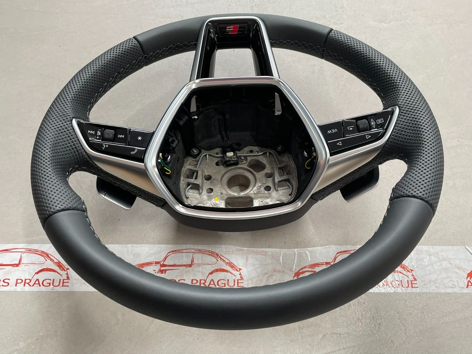 AUDI A6 S6 A7 S7 C8 4K AUDI S SPORT LEDER LENKRAD GELOCHT MIT PADELS NEU ORIG. ! - Obrázek 13