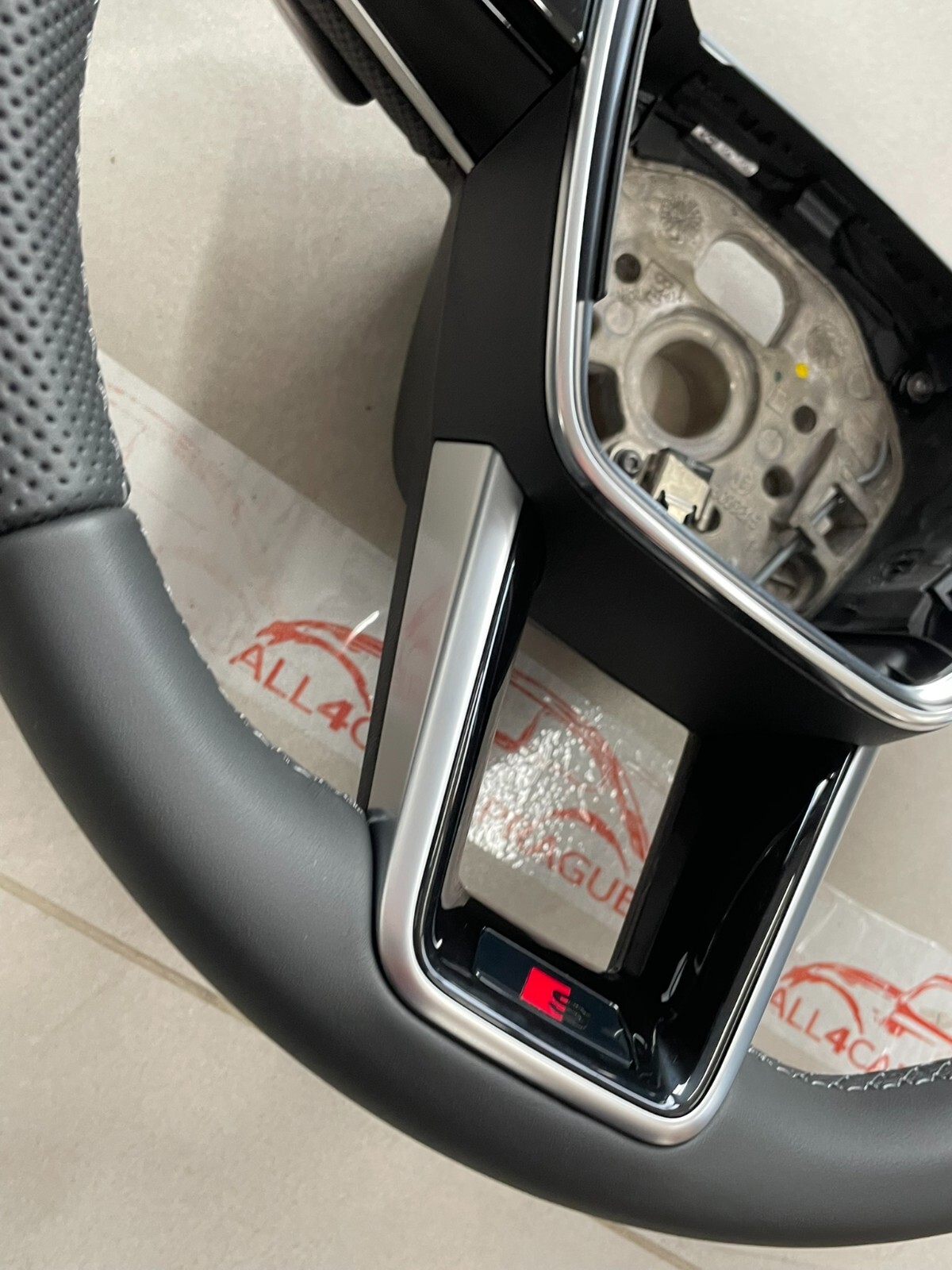 AUDI A6 S6 A7 S7 C8 4K AUDI S SPORT LEDER LENKRAD GELOCHT MIT PADELS NEU ORIG. ! - Obrázek 7