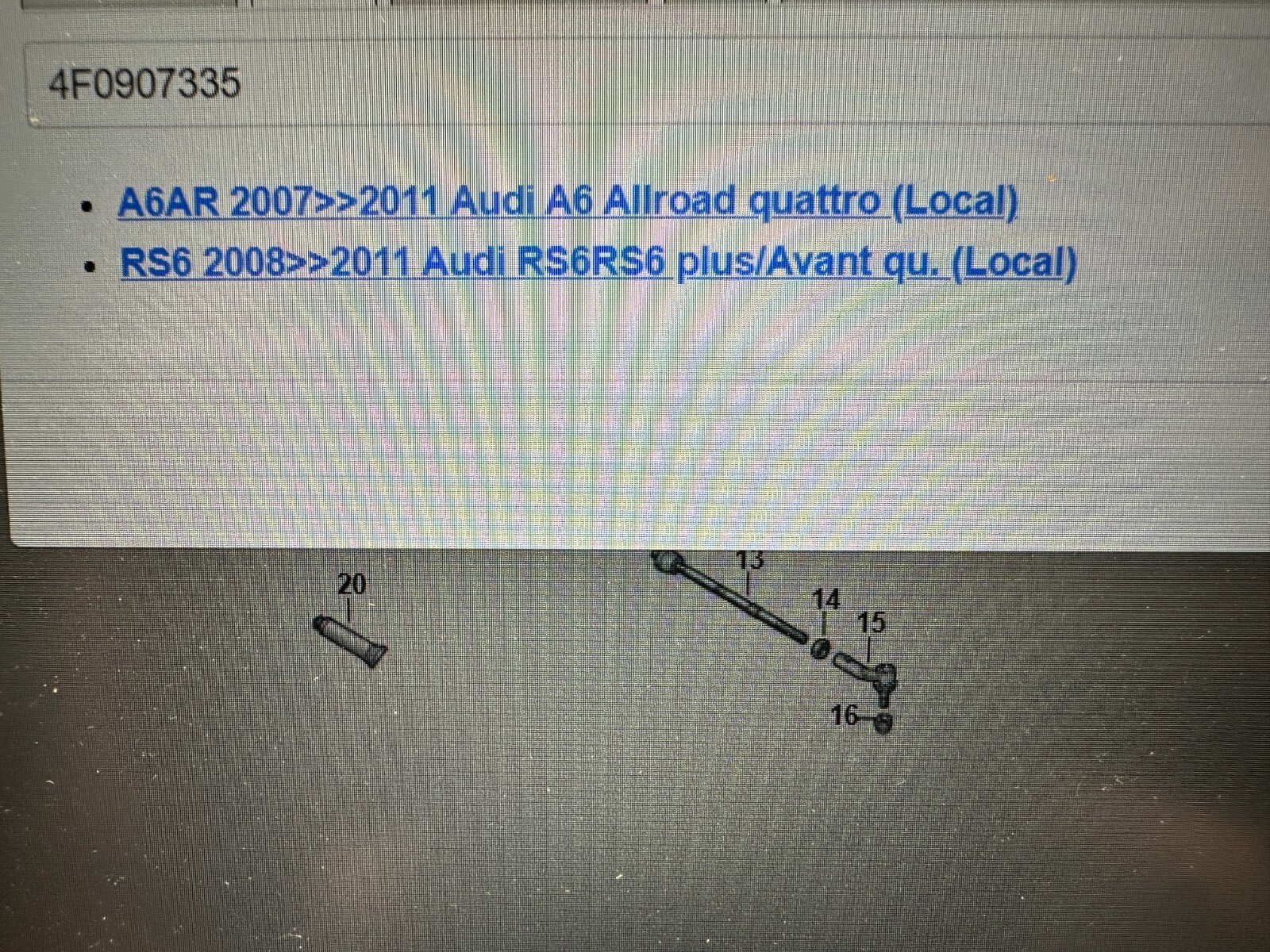 AUDI A6/S6 STEUERGERÄT KESSY ANTENNENEINLESEEINHEIT 4F0907335 Fast Neu Test Car - Obrázek 3