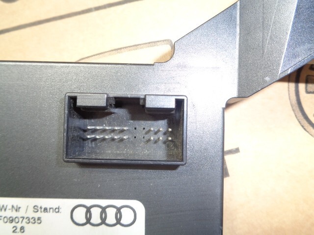 AUDI A6/S6 STEUERGERÄT KESSY ANTENNENEINLESEEINHEIT 4F0907335 Fast Neu Test Car - Obrázek 6