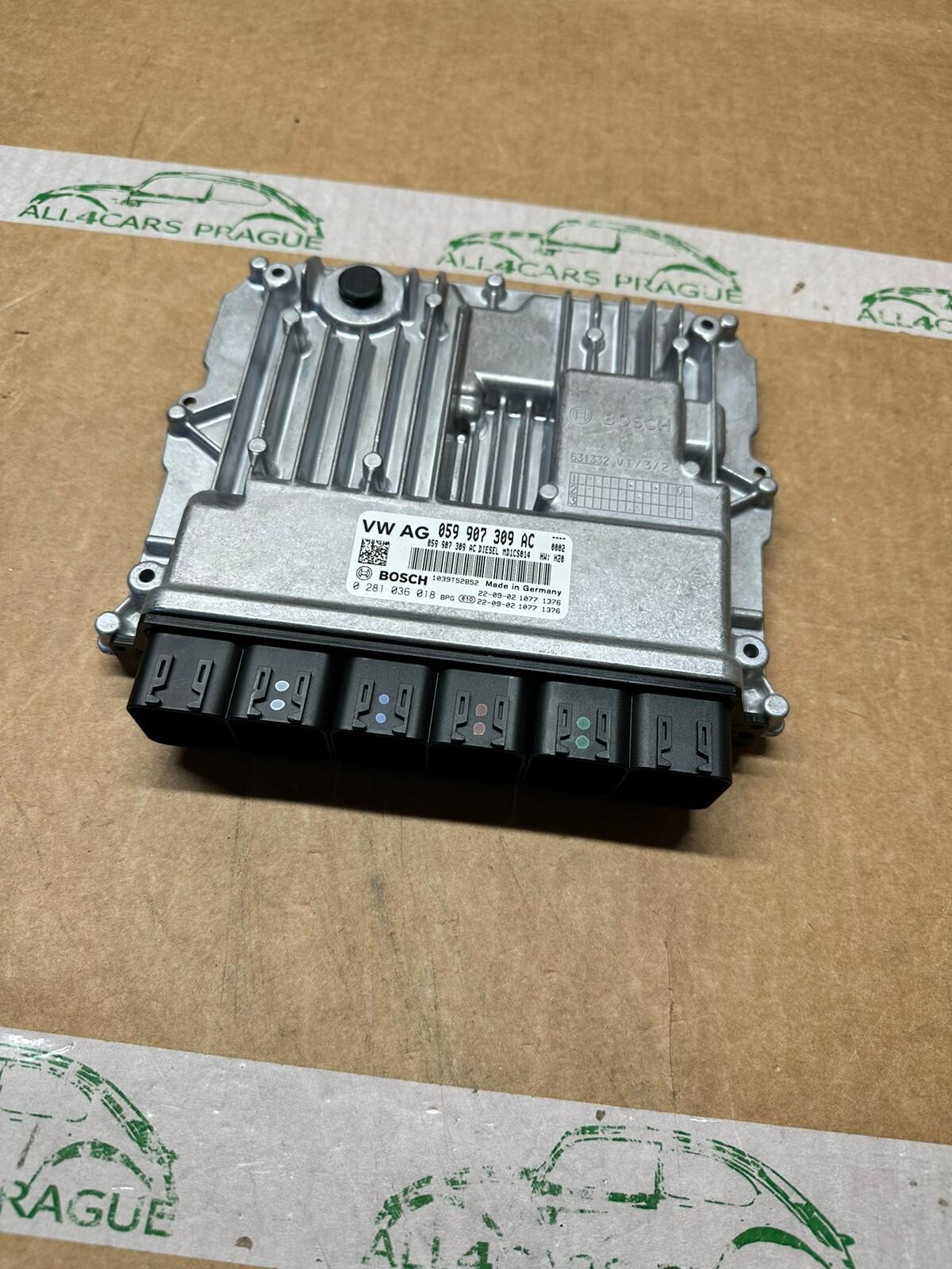 AUDI A8 MOTORSTEUERGERÄT 059907309AC 0281036018 ORIGINAL NEU!! - Obrázek 3