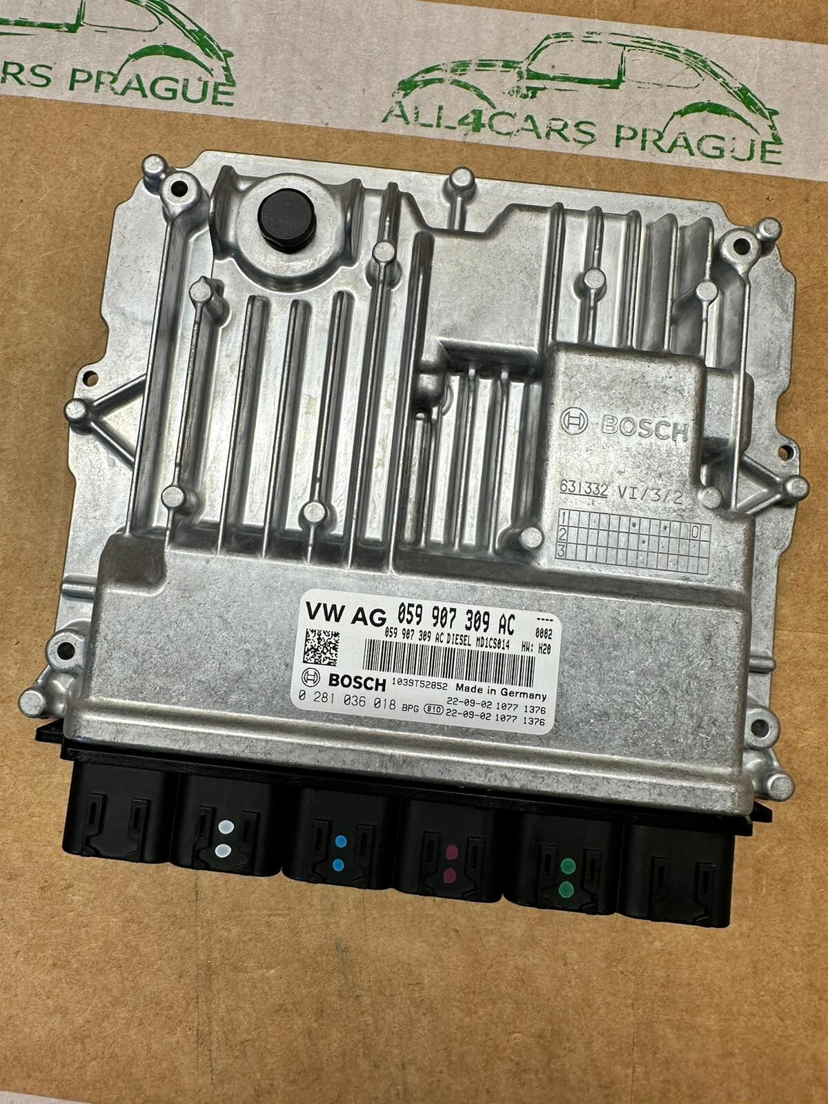 AUDI A8 MOTORSTEUERGERÄT 059907309AC 0281036018 ORIGINAL NEU!!
