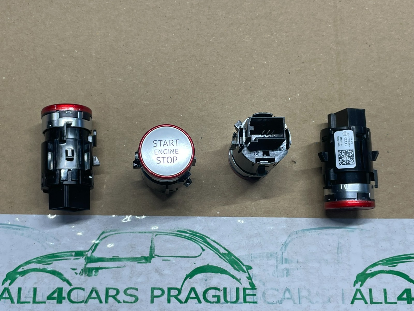 AUDI A8 Q7 SQ7 Q8 SQ8 RSQ3 RSQ8 SPORT ZÜNDTASTE START / STOP 4N0905217A NEU AUDI - Obrázek 11