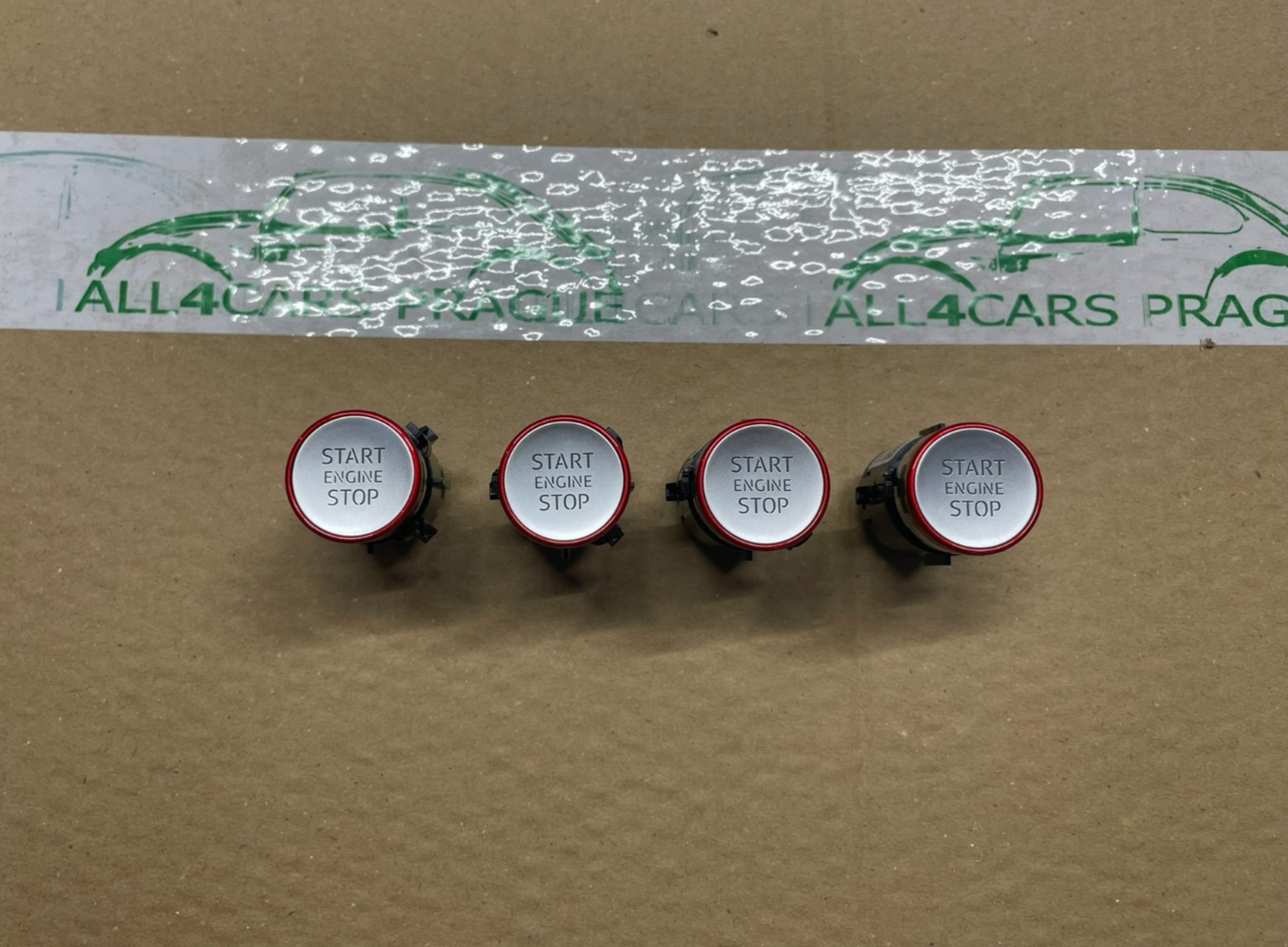 AUDI A8 Q7 SQ7 Q8 SQ8 RSQ3 RSQ8 SPORT ZÜNDTASTE START / STOP 4N0905217A NEU AUDI - Obrázek 5