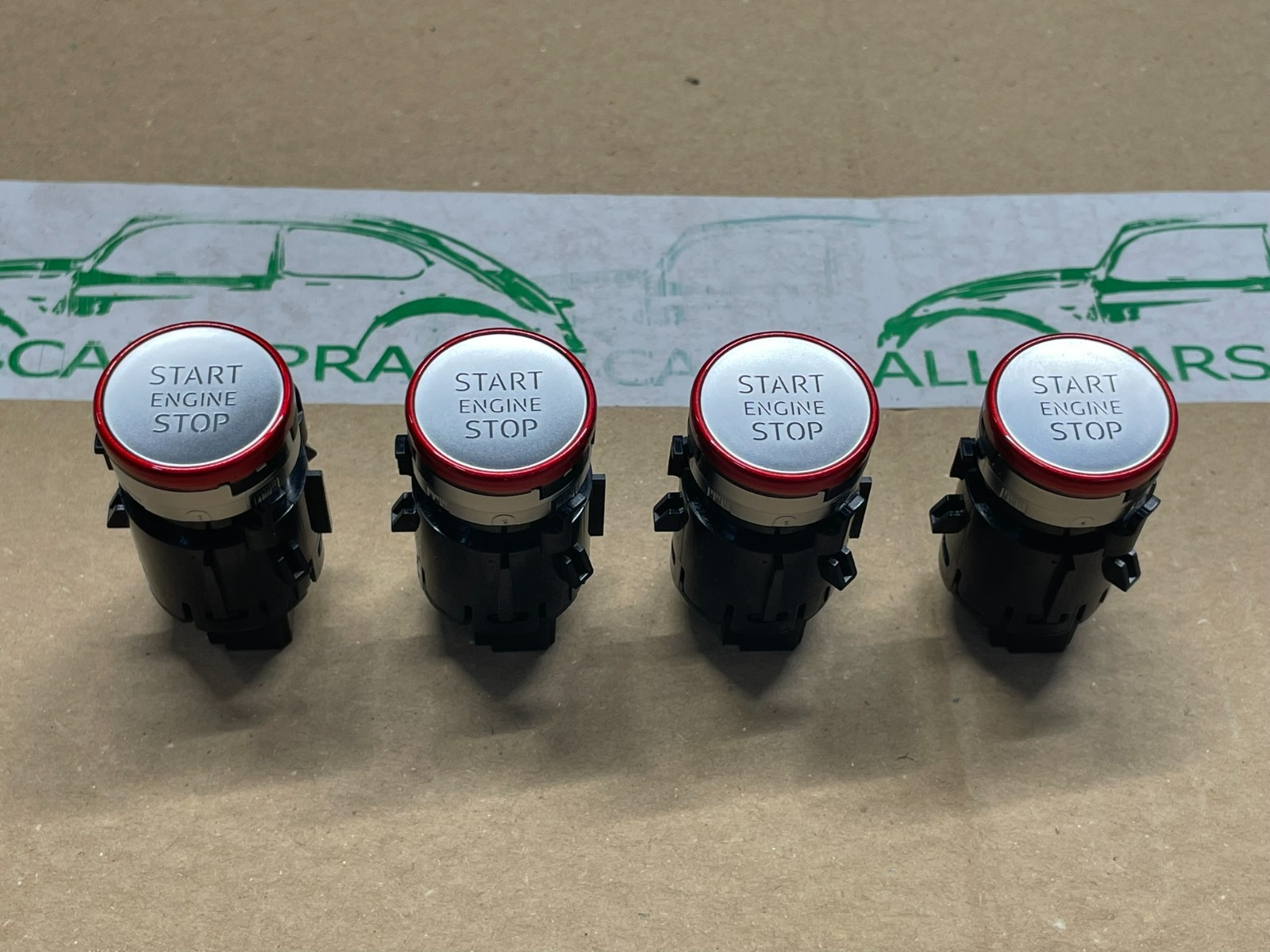 AUDI A8 Q7 SQ7 Q8 SQ8 RSQ3 RSQ8 SPORT ZÜNDTASTE START / STOP 4N0905217A NEU AUDI - Obrázek 9