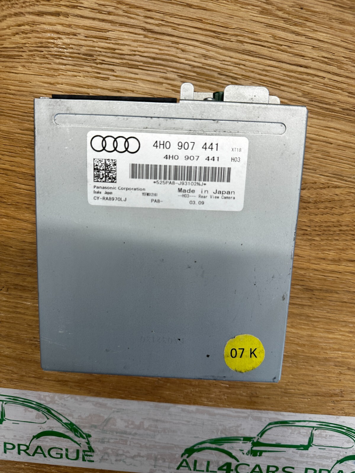 AUDI A8 STEUERGERÄT RÜCKFAHRKAMERASYSTEM 4H0907441-FAST NEU-DEMONTVOM TEST WAGEN - Obrázek 3