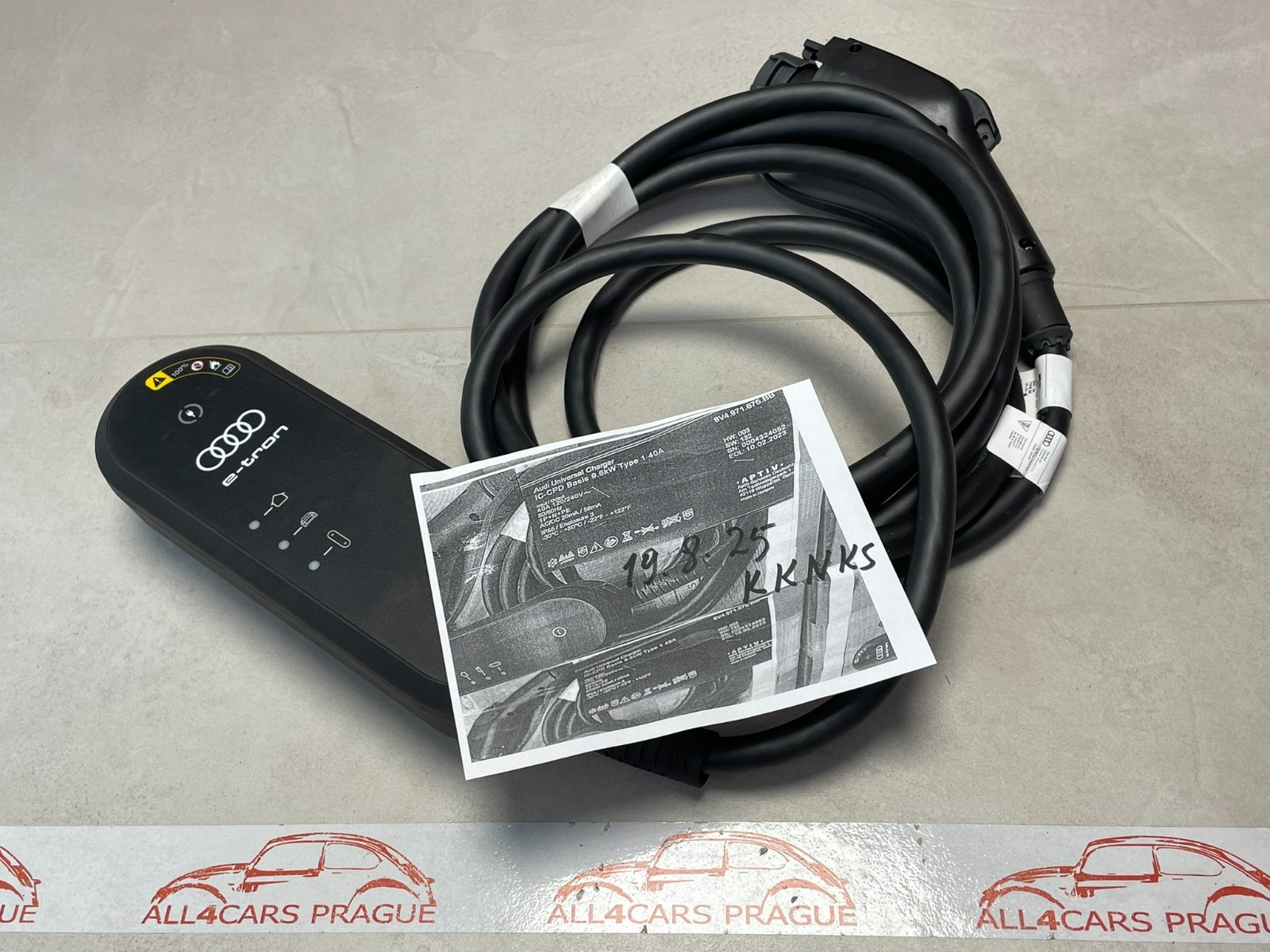 AUDI CHARGER MIT LADEKABEL FÜR AUDI ELEKTROAUTOS 8V4971675BB 9.6 KW ORIG.AUDI ! - Obrázek 25