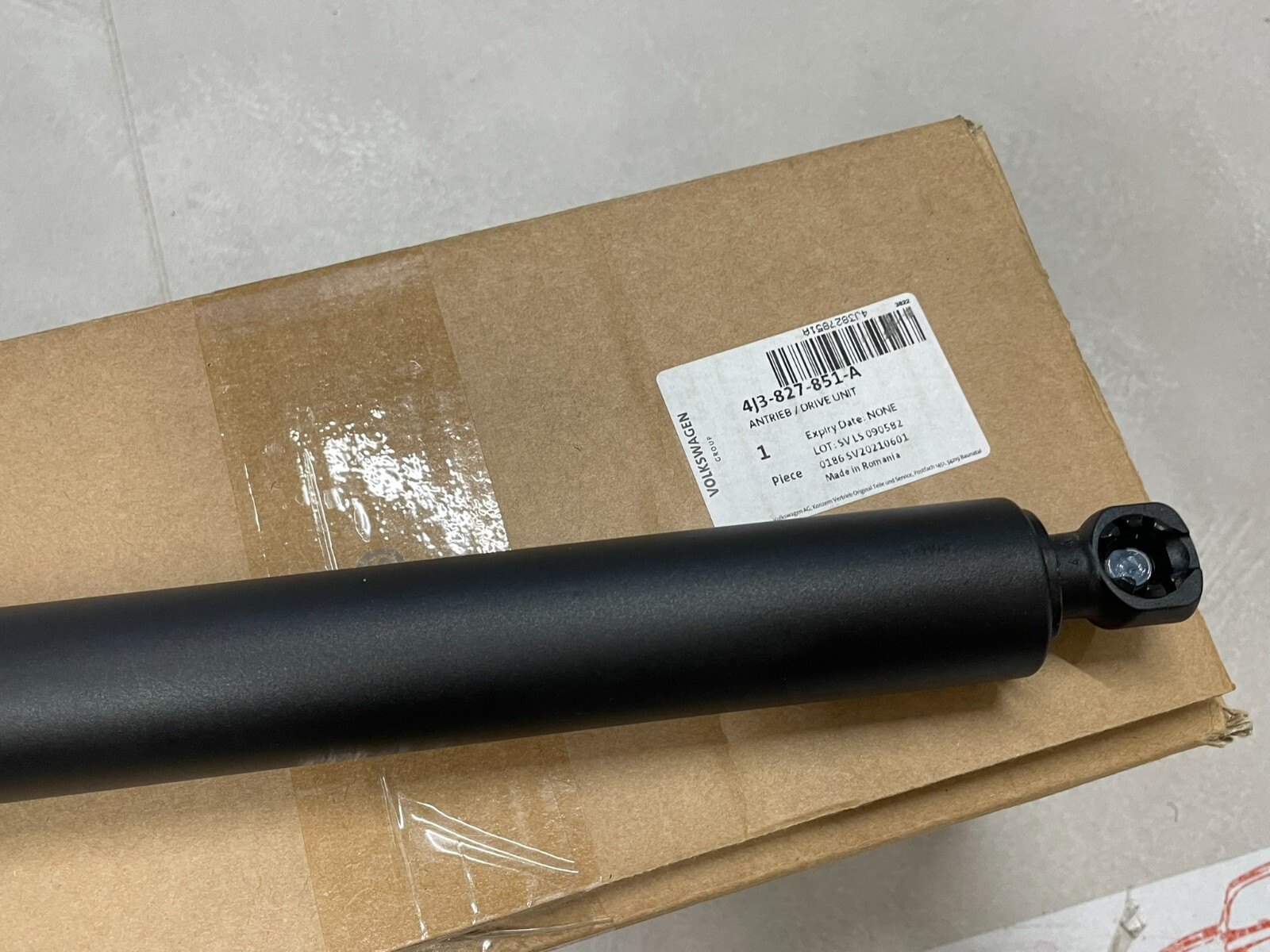 AUDI E-TRON GT EL. HECKKLAPPE GASDRUCKFEDER ANTRIEBSEINHEIT 4J3827851A ORIG.NEU! - Obrázek 10