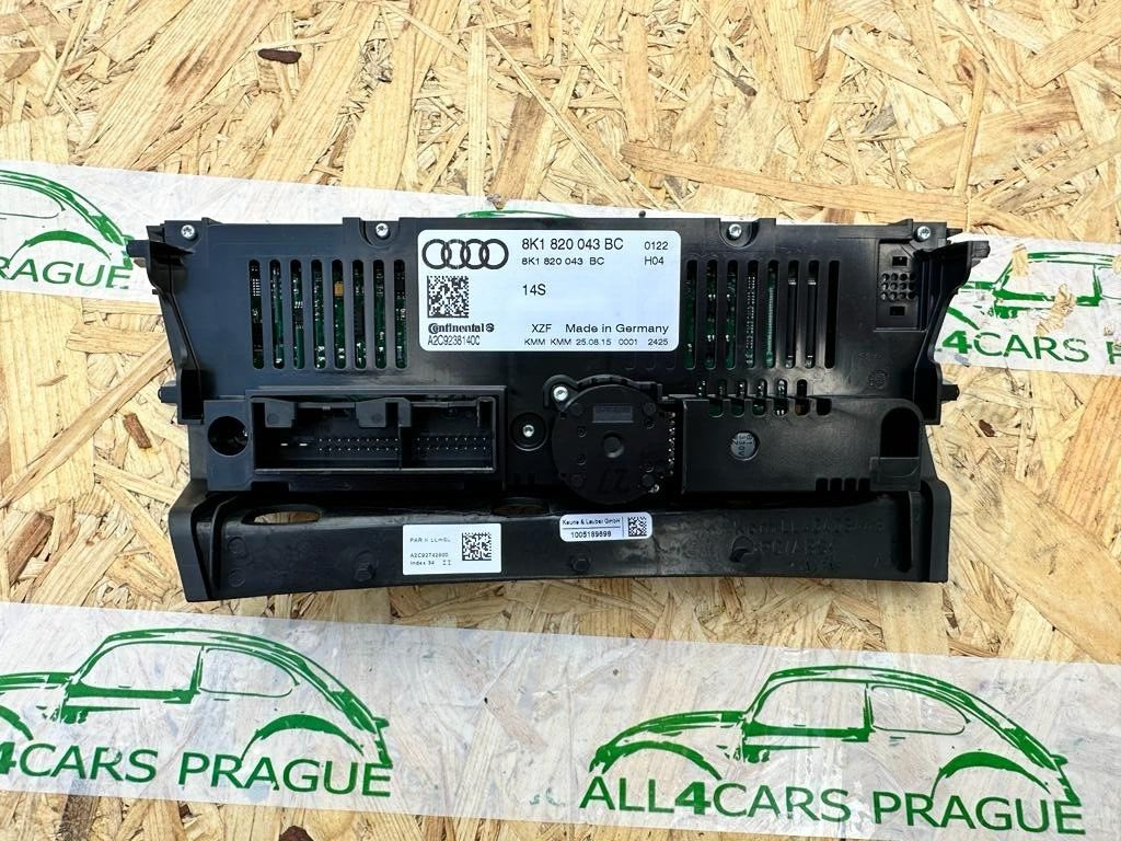 AUDI KLIMABEDIENTEIL MIT SITZBELÜFTUNG SITZHEIZUNG AUDI A4 A5 Q5 8K1820043BC - Obrázek 3