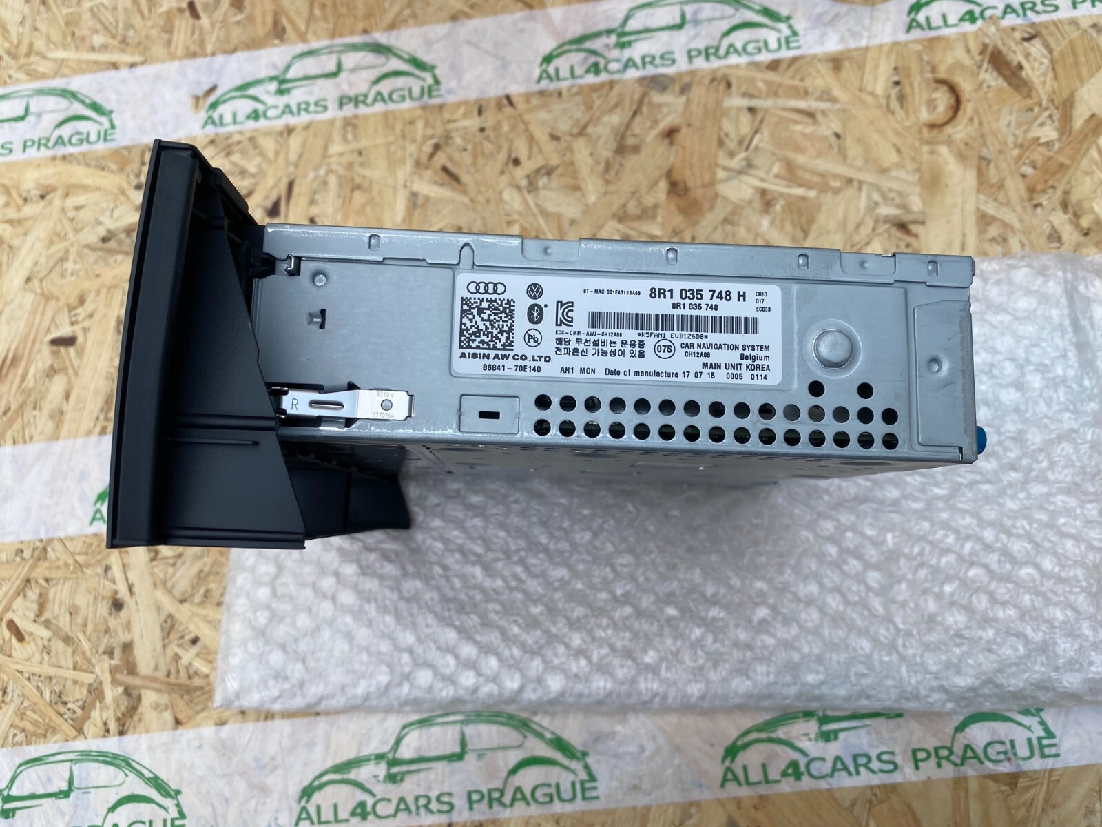 AUDI MMI 3G+ MAIN UNIT STEUERGERÄT RADIO HIGH MMI 3G+ AUDI A4 A5 Q5 8R1035748H - Obrázek 8