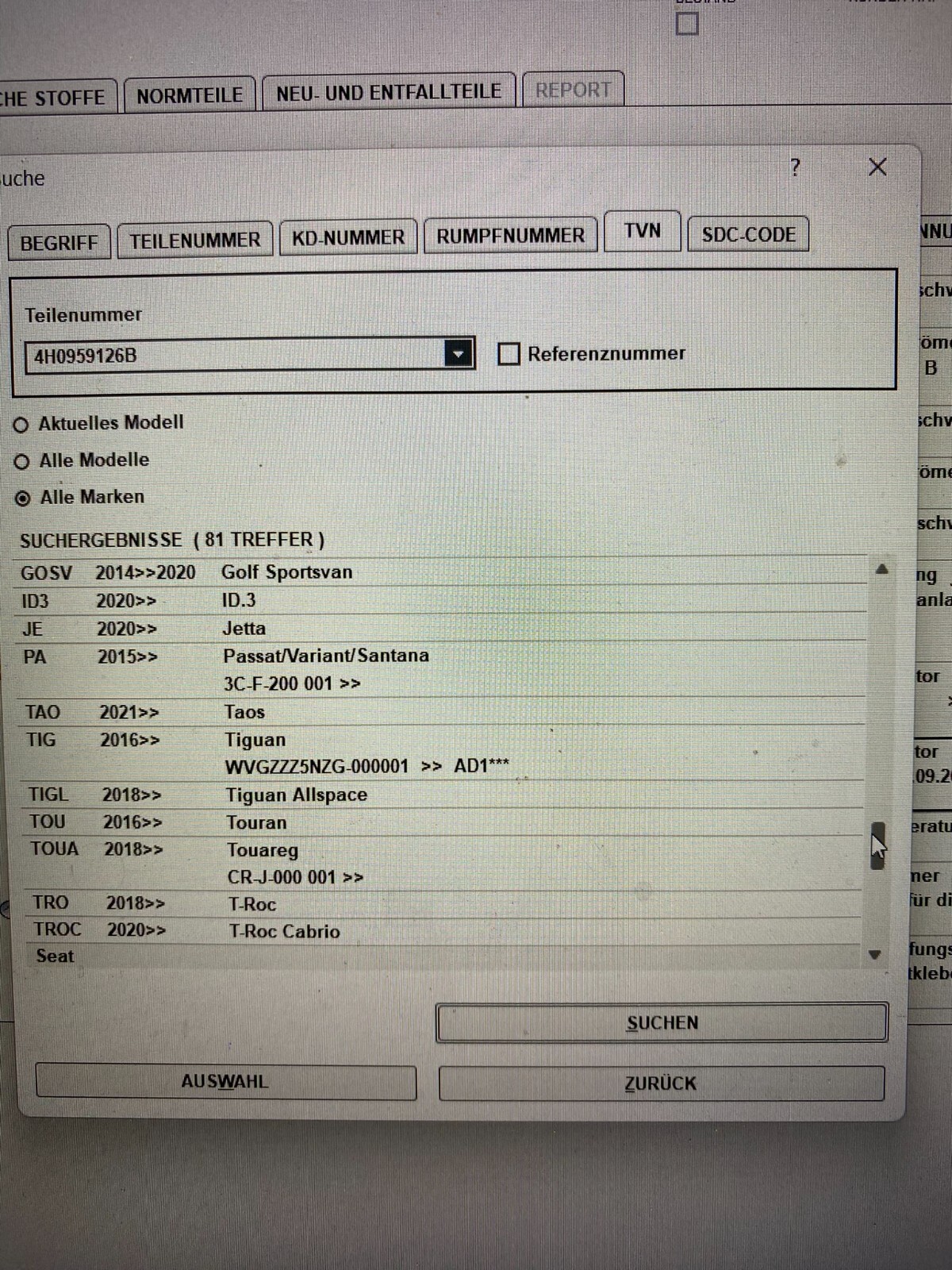 AUDI PORSCHE VW SKODA SEAT DRUCKSCHALTER FÜR KLIMAANLAGE 4H0959126B ORIG.NEU!!! - Obrázek 15