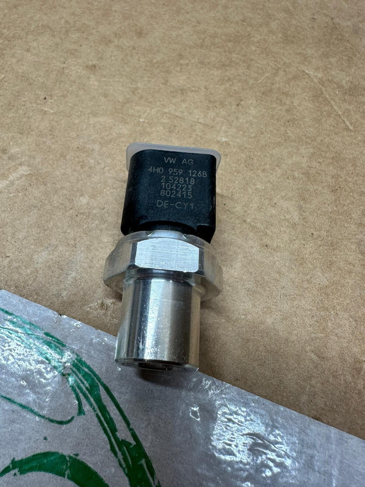 AUDI PORSCHE VW SKODA SEAT DRUCKSCHALTER FÜR KLIMAANLAGE 4H0959126B ORIG.NEU!!! - Obrázek 3