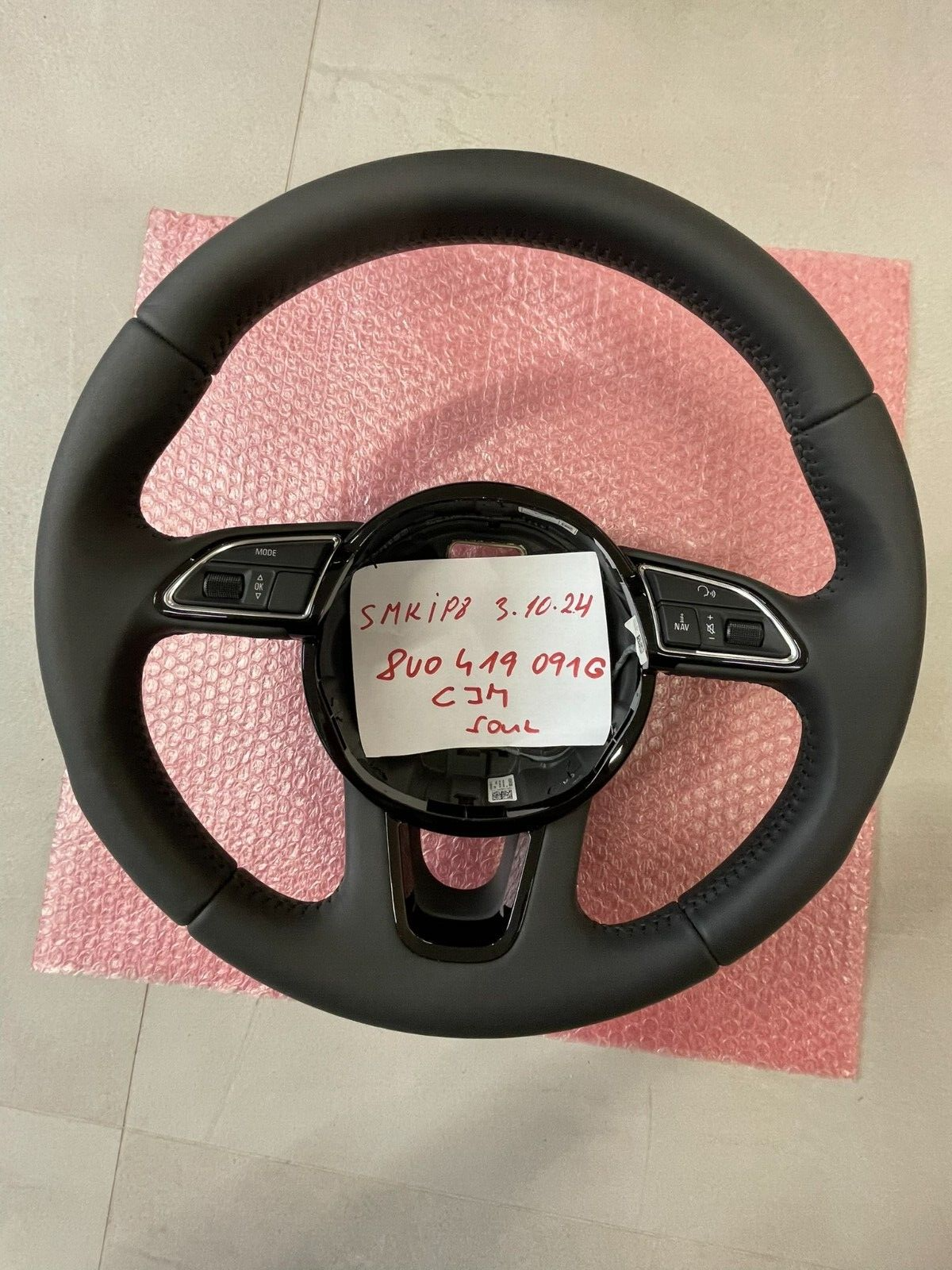 AUDI Q3 MULTIFUNKTIONS SPORT LENKRAD LEDER 8U0419091G ORIG.Fast Neu d v Test Car - Obrázek 25