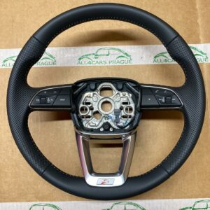 AUDI Q3 MULTIFUNKTIONSLENKRAD LEDER SCHWARZ/FELSGRAU 83A419091H ORIGINAL NEU!!