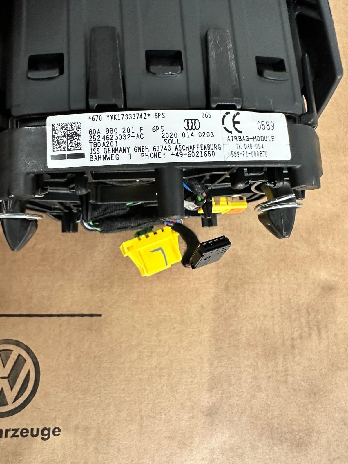 AUDI Q5 LEDER LENKRAD 80A419091BC MIT AIRBAG. - Obrázek 16