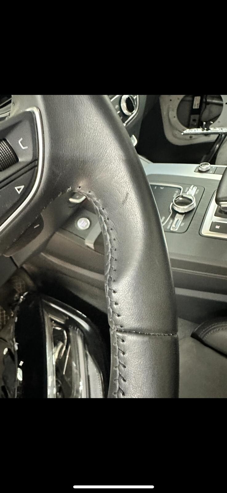 AUDI Q5 LEDER LENKRAD 80A419091BC MIT AIRBAG. - Obrázek 18