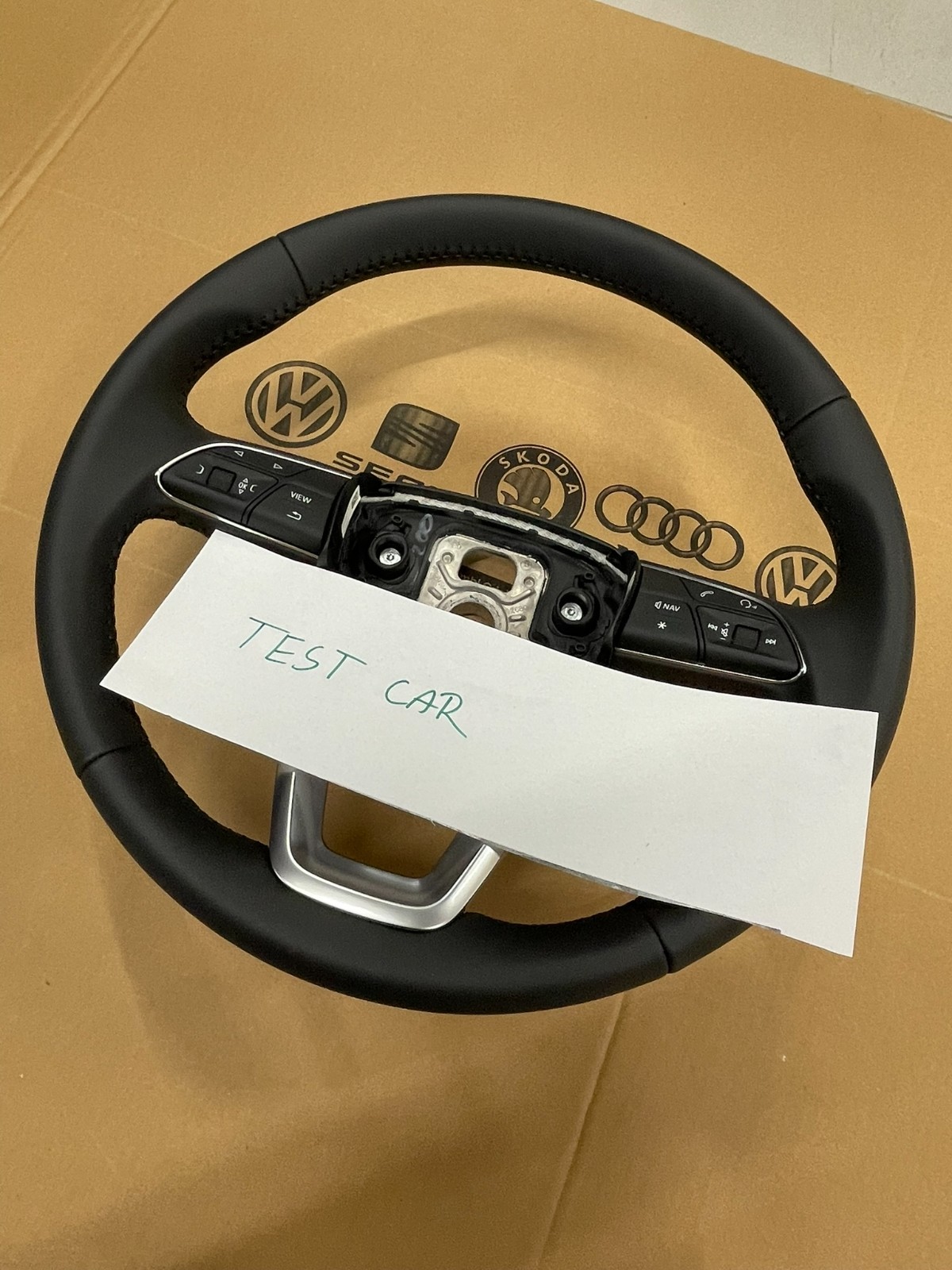 AUDI Q5 Q7 Q8 SPORT MULTIFUNKTION SCHALTWIPPEN LENKRAD SCHWARZ 4M0419091M ORIG. - Obrázek 17