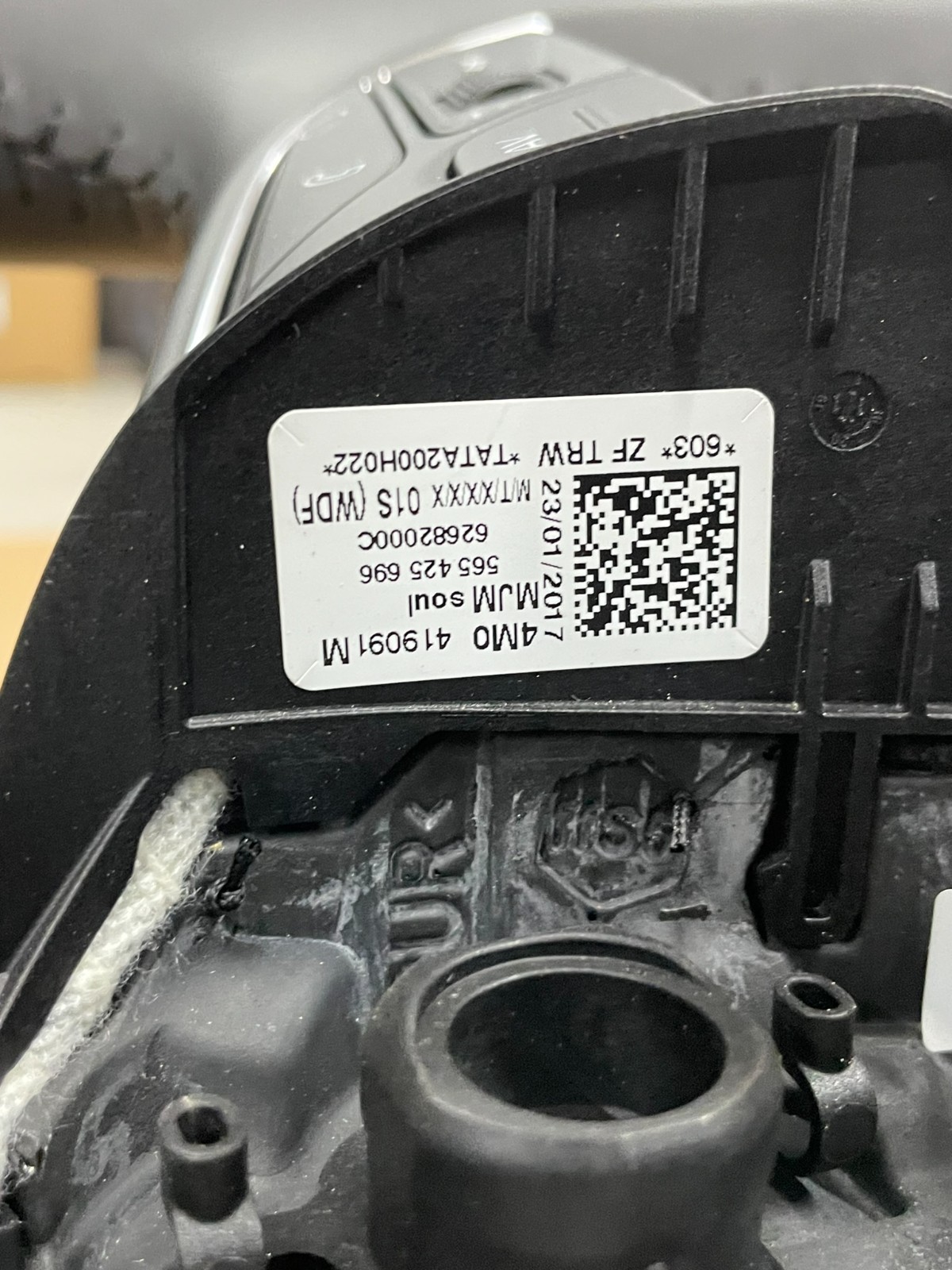 AUDI Q5 Q7 Q8 SPORT MULTIFUNKTION SCHALTWIPPEN LENKRAD SCHWARZ 4M0419091M ORIG. - Obrázek 4