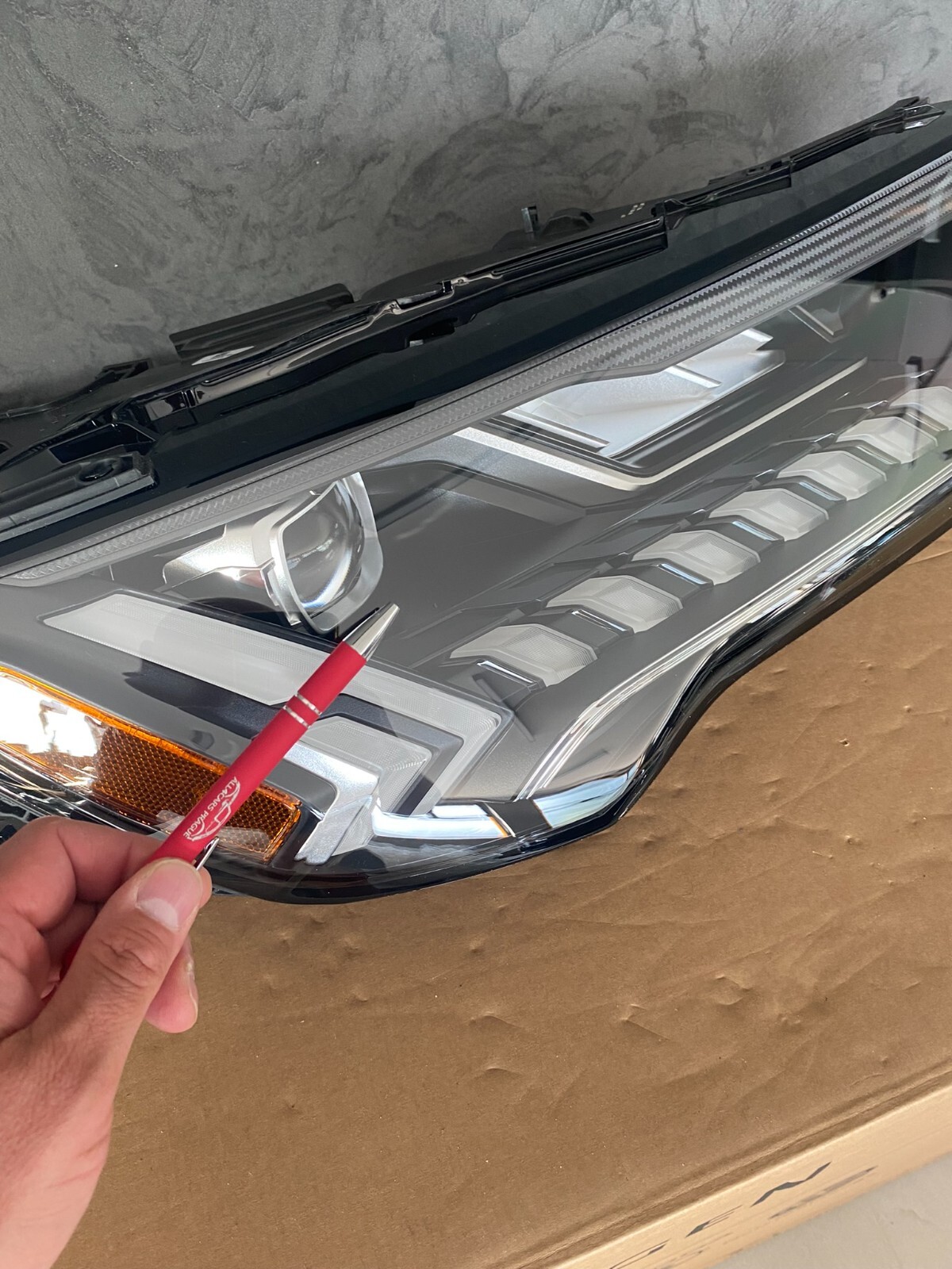 AUDI Q7 4M LED RECHTS SCHEINWERFER MATRIX BEAM 4M0941040B ORIGINAL US MODEL NEW - Obrázek 6