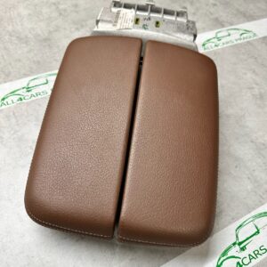 AUDI Q7 4M MITTELARMLEHNE NOUGATBRAUN KUNSTLEDER 2-TEILIG 4M0864207 JT5 ORIGINAL