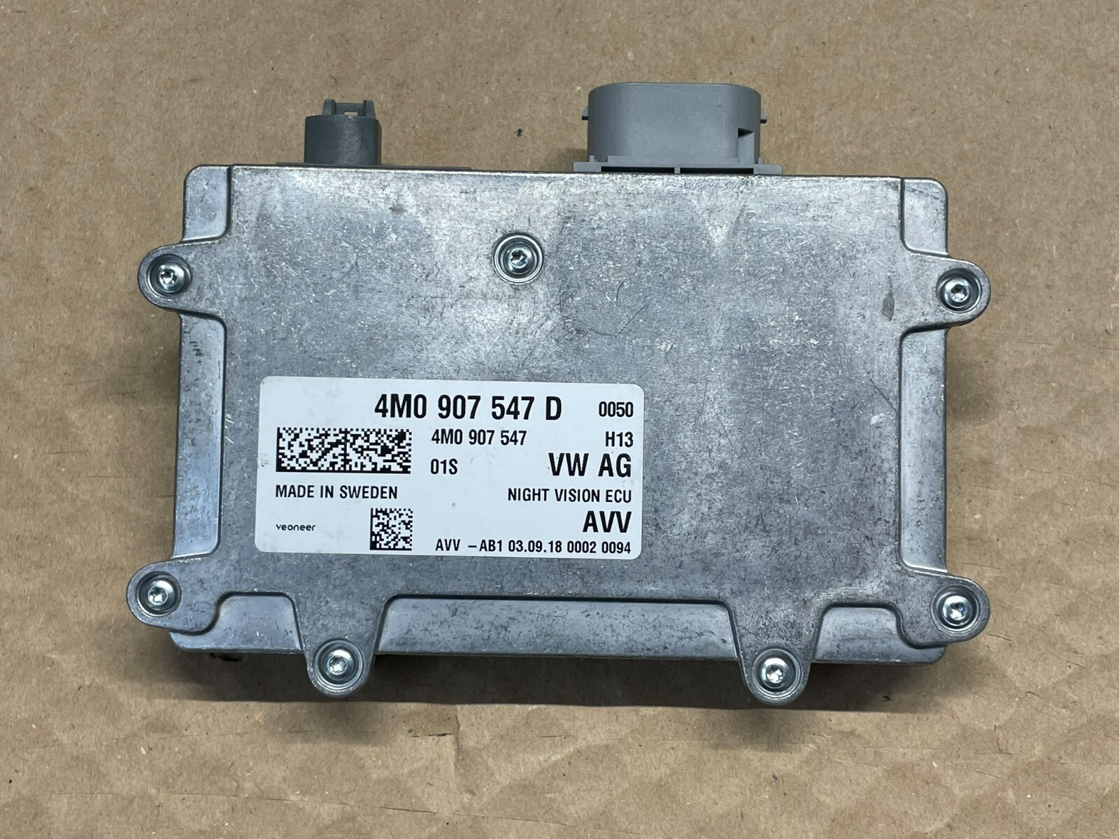AUDI Q7 4M STEUERGERÄT FÜR NACHTSICHTSYSTEM 4M0907547D NIGHT VISION UNIT - NEW! - Obrázek 17